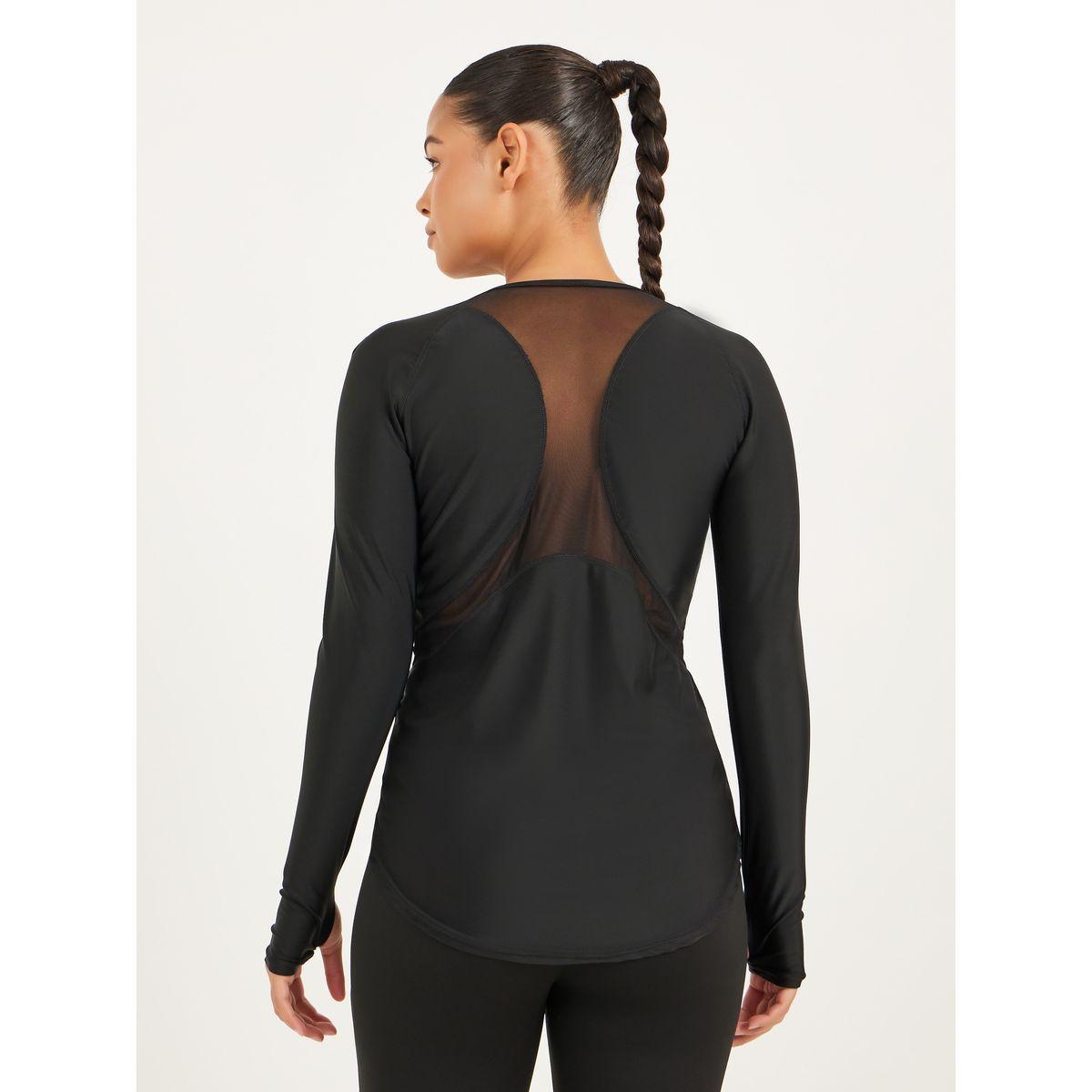 Styli Gymspire Edition - Label Mesh Insert Long Sleeve Top-women-clothing-sportswearandactivewear-tshirtsandvests-image-4