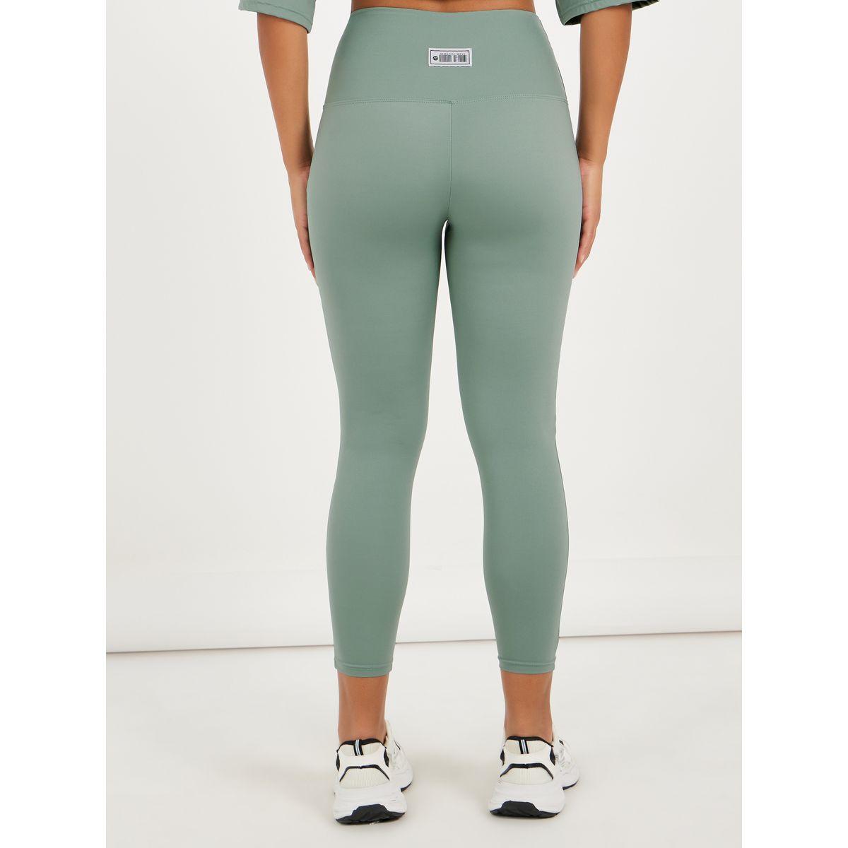 ليقنز بطول 7/8 وخصر مزموم مزين بشارة-women-clothing-sportswearandactivewear-bottoms-joggersandtrackpants-image-5