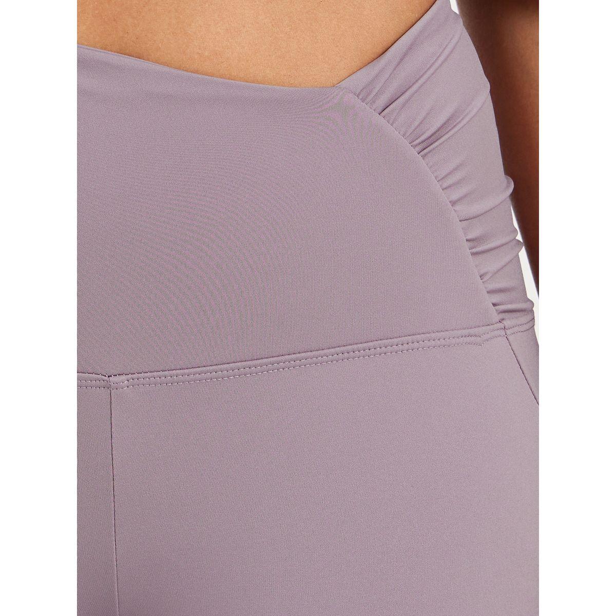 ليقنز بطول 7/8 وخصر مزموم مزين بشارة-women-clothing-sportswearandactivewear-bottoms-joggersandtrackpants-image-6