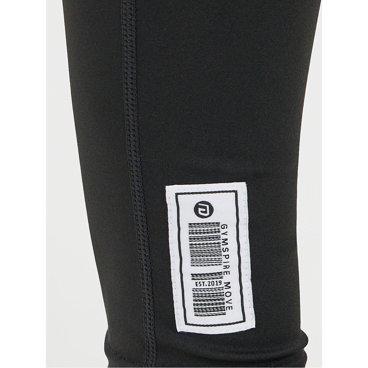 Gymspire Edition - Label Dotted Reflective Stripe Detail Leggings-women-clothing-sportswearandactivewear-bottoms-leggings-image-5
