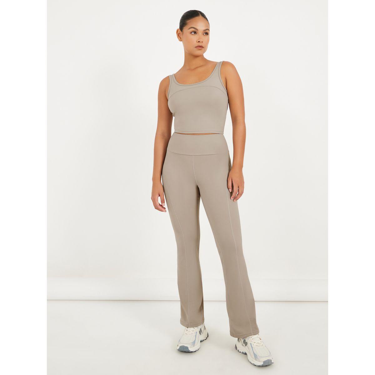 Styli Gymspire Edition - Label Broad Waist Flared Pants-women-clothing-sportswearandactivewear-bottoms-joggersandtrackpants-image-1