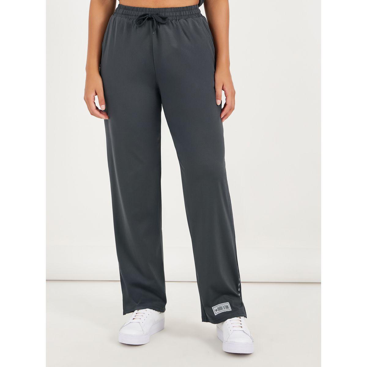 بنطال بأرجل مستقيمة وأشرطة جانبية عاكسة للإضاءة-women-clothing-sportswearandactivewear-bottoms-joggersandtrackpants-image-2