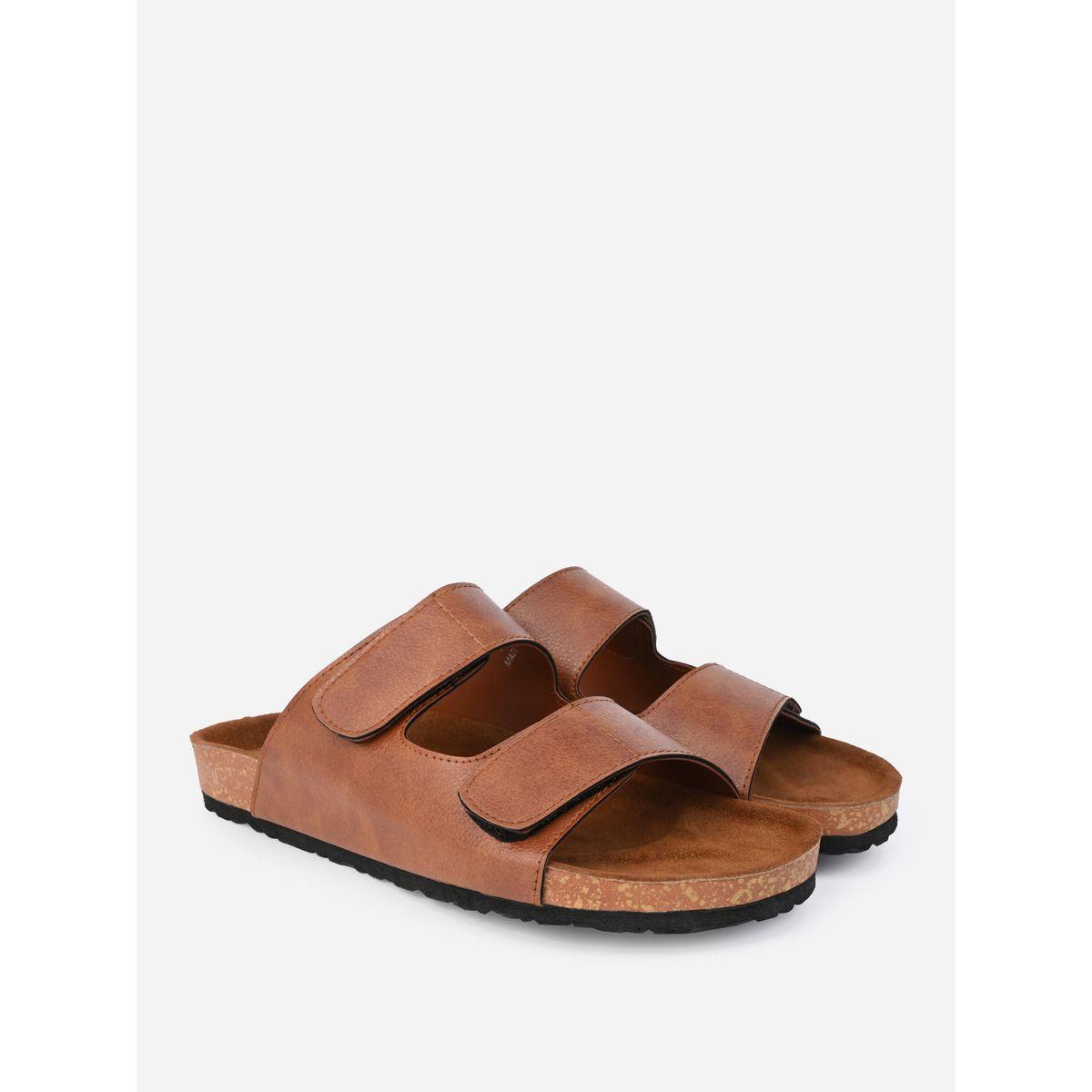 صندل سادة بسيور مزدوجة وسهل الارتداء-men-shoes-sandals-image-6