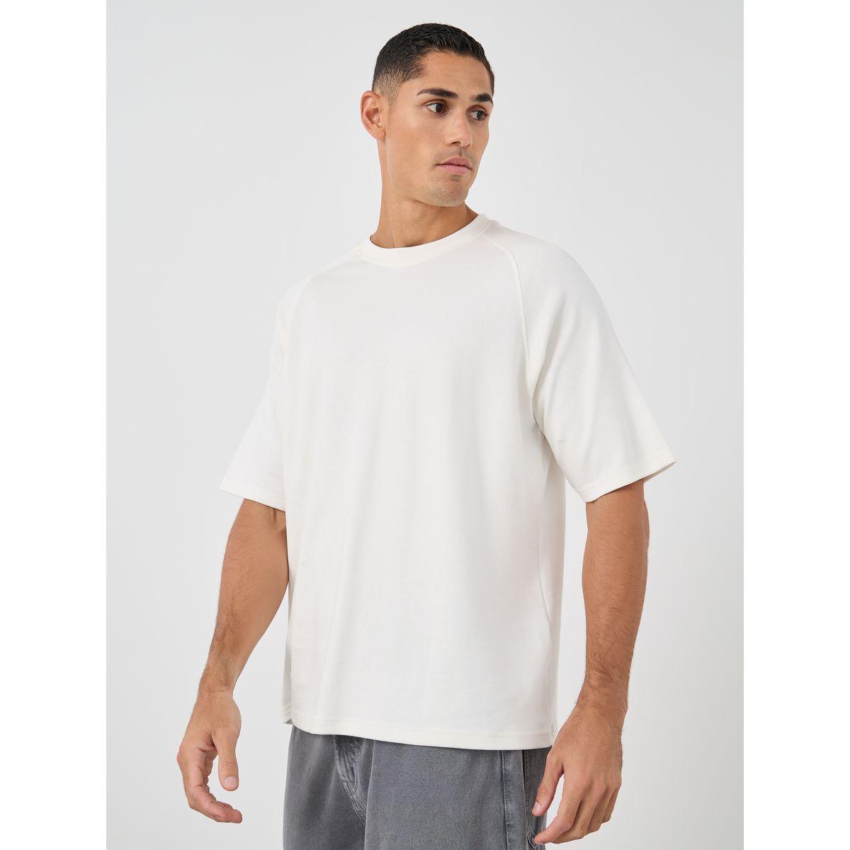 Styli Men Solid Raglan Sleeves Oversized T-Shirt-men-clothing-tshirtsandpolos-tshirts-image-1