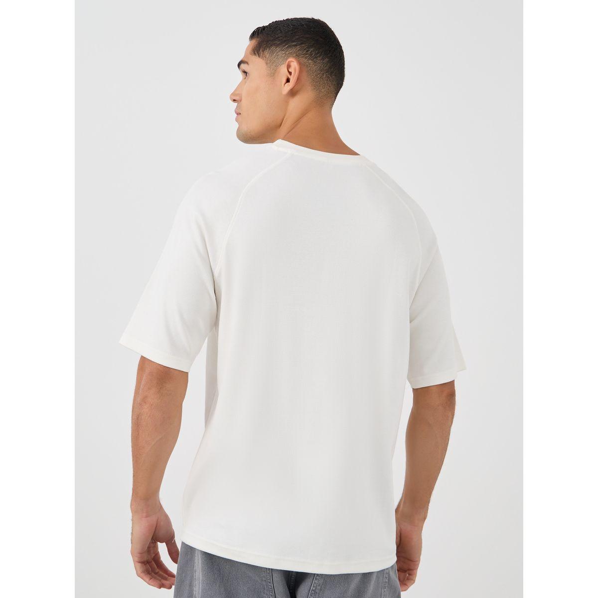 Styli Men Solid Raglan Sleeves Oversized T-Shirt-men-clothing-tshirtsandpolos-tshirts-image-4