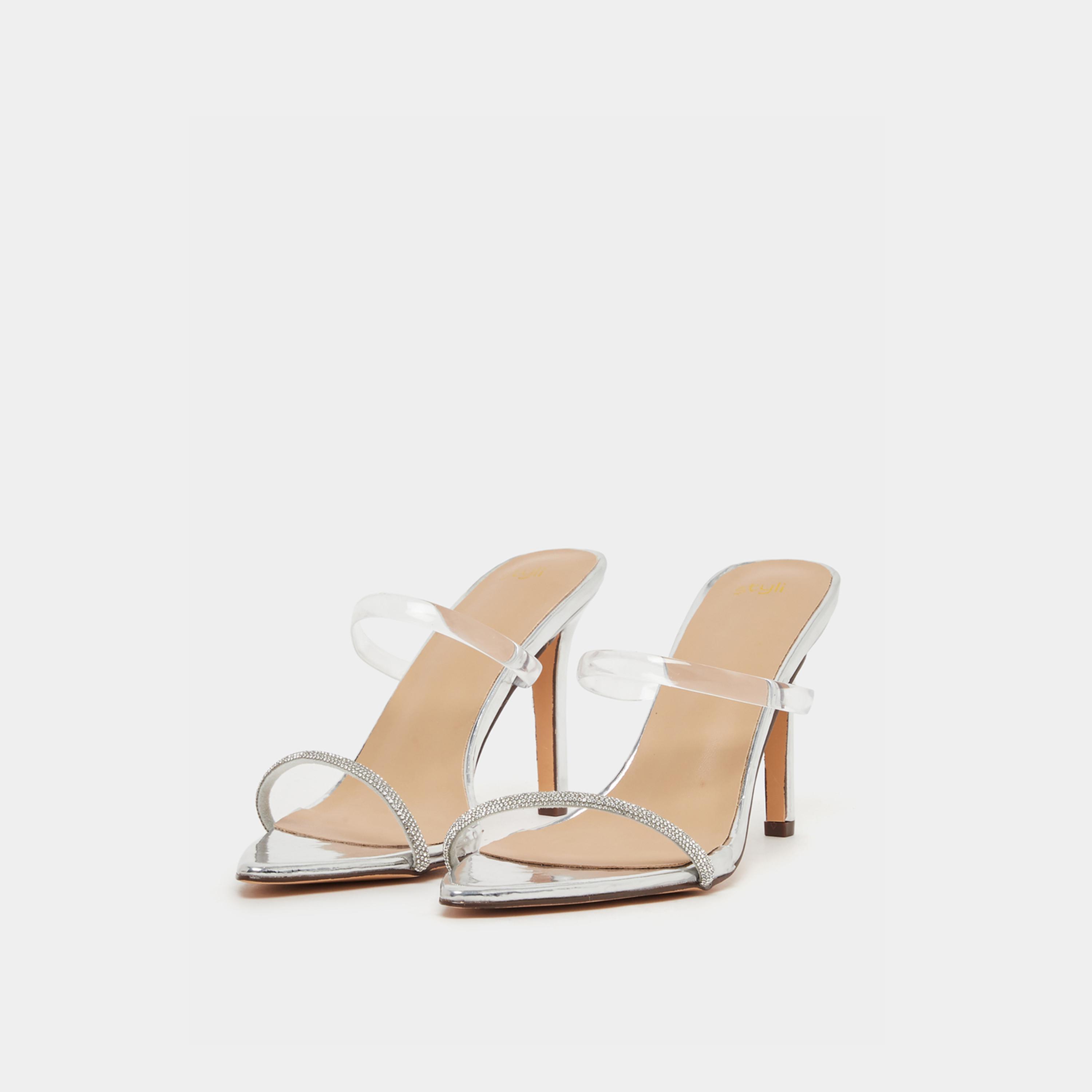 Styli Pointed toe Two strap heel sandals-women-shoes-heels-image-2