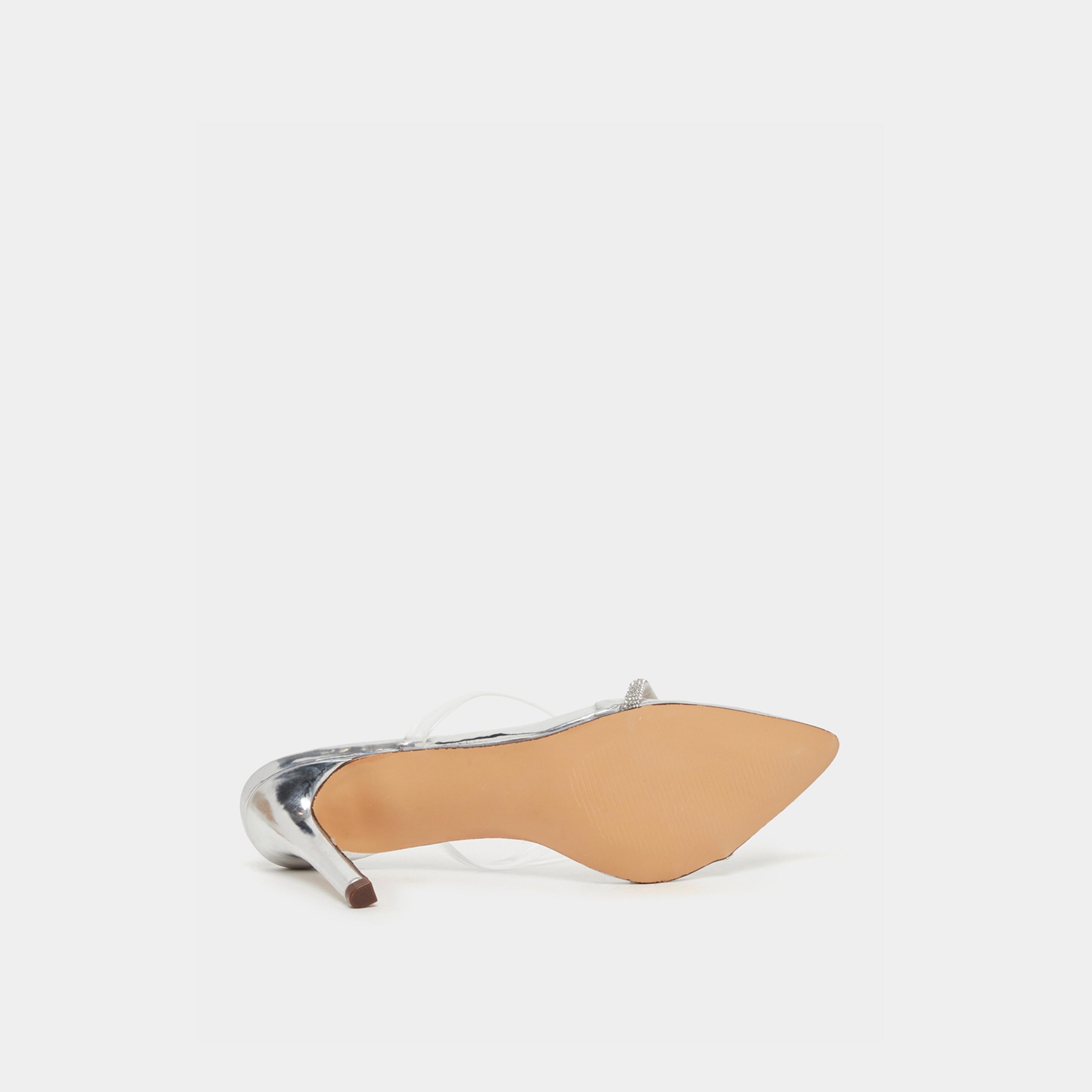 Styli Pointed toe Two strap heel sandals-women-shoes-heels-image-6