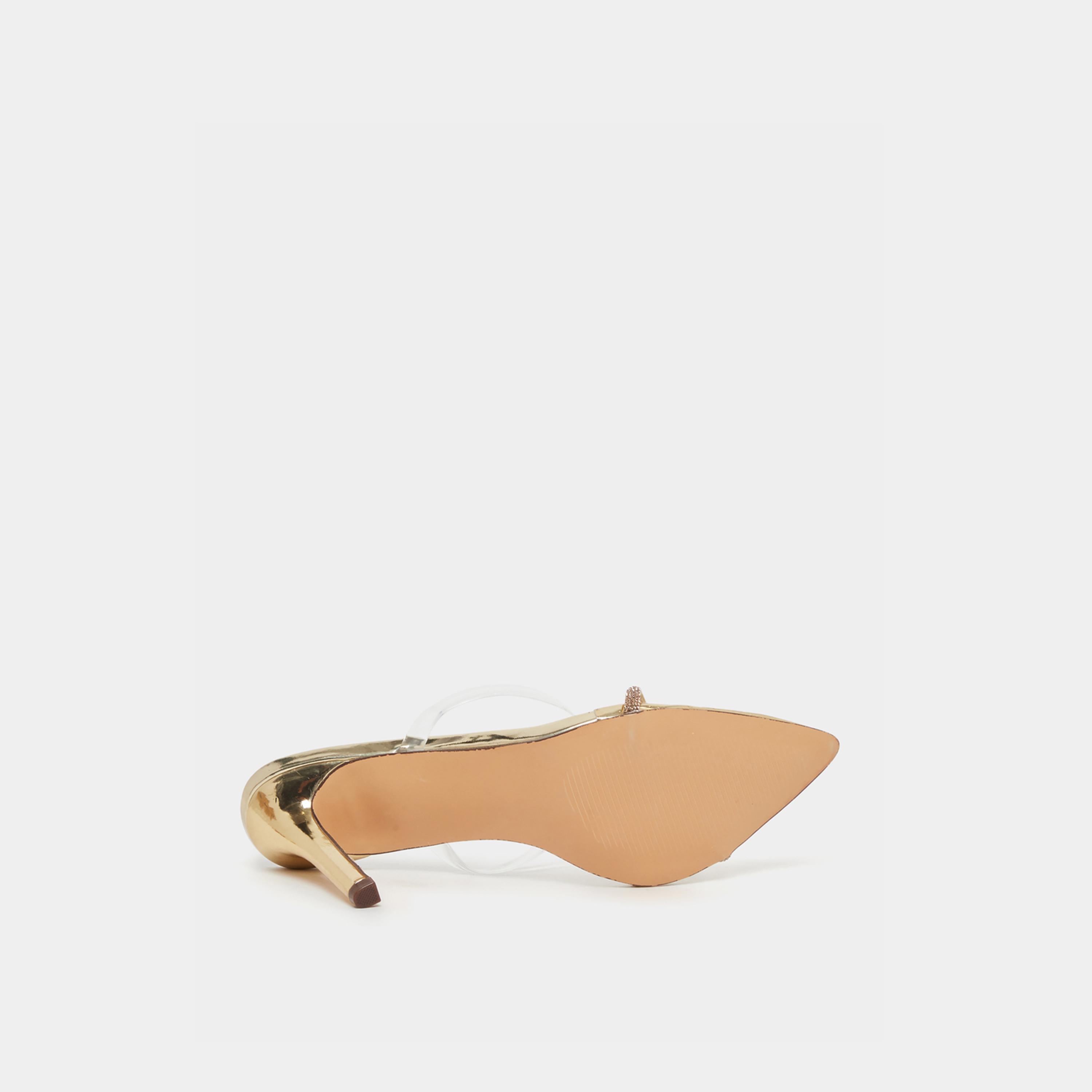 Styli Pointed toe Two strap heel sandals-women-shoes-heels-image-6