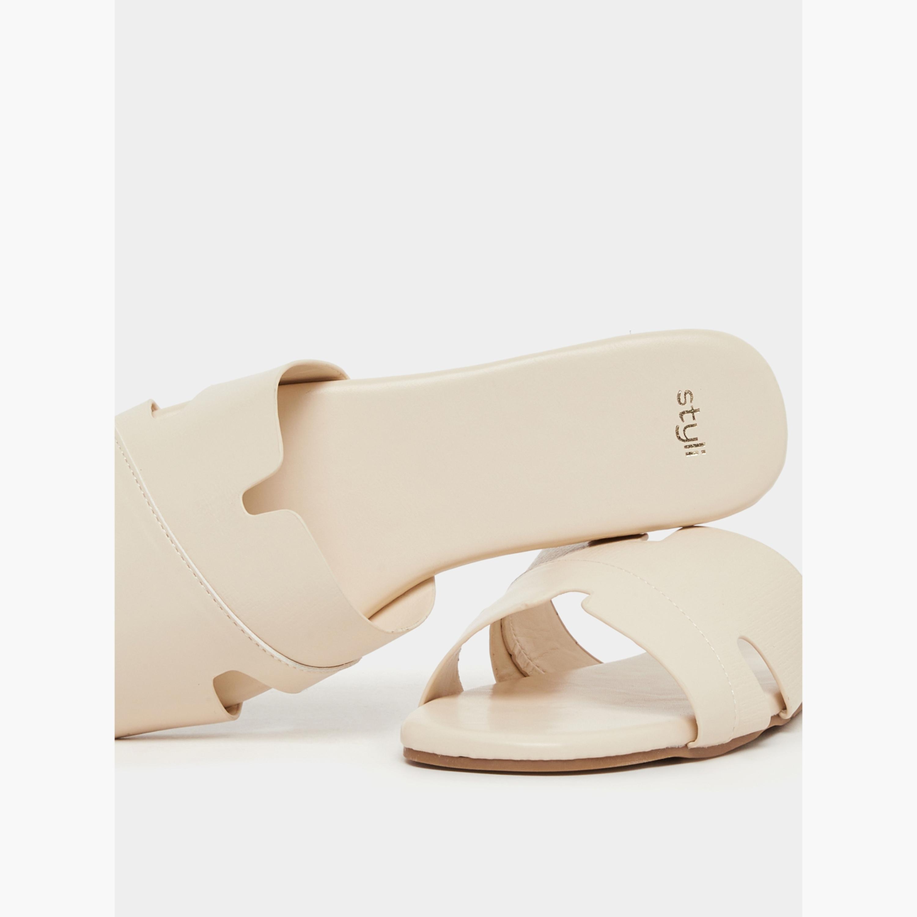 Styli Leather flat sandals-women-shoes-flipflopsandslides-image-3