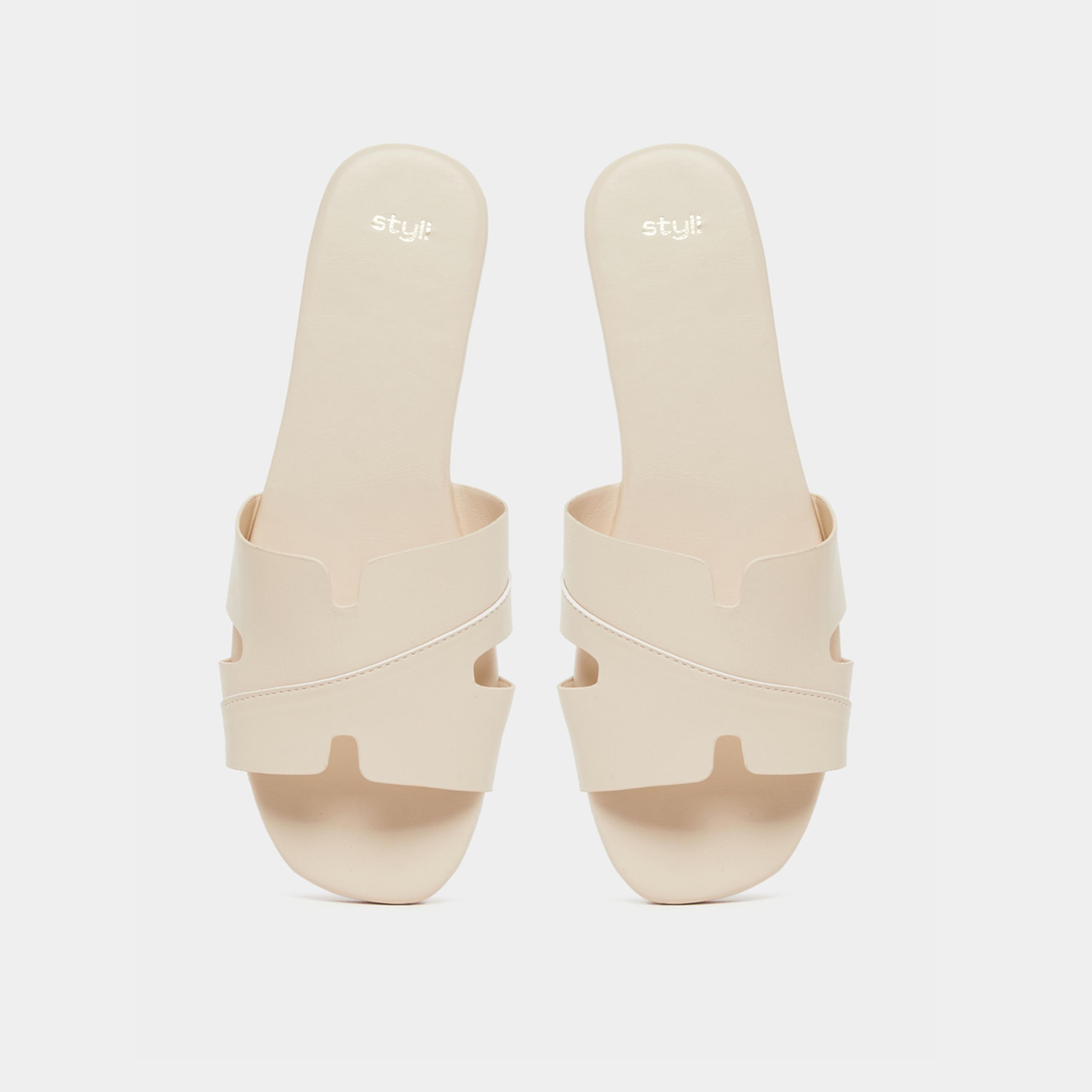 Styli Leather flat sandals-women-shoes-flipflopsandslides-image-5