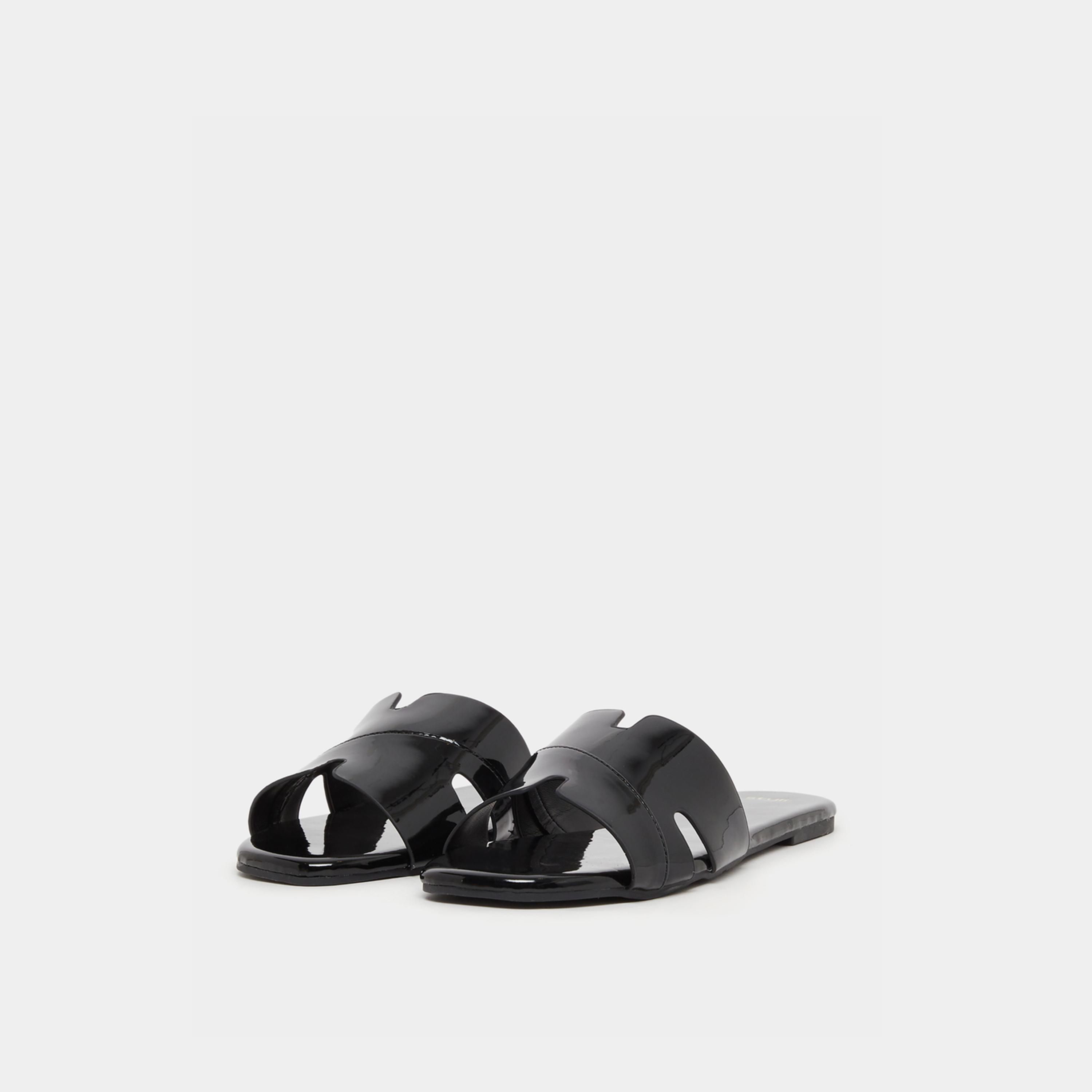 Styli Leather flat sandals-women-shoes-flipflopsandslides-image-2