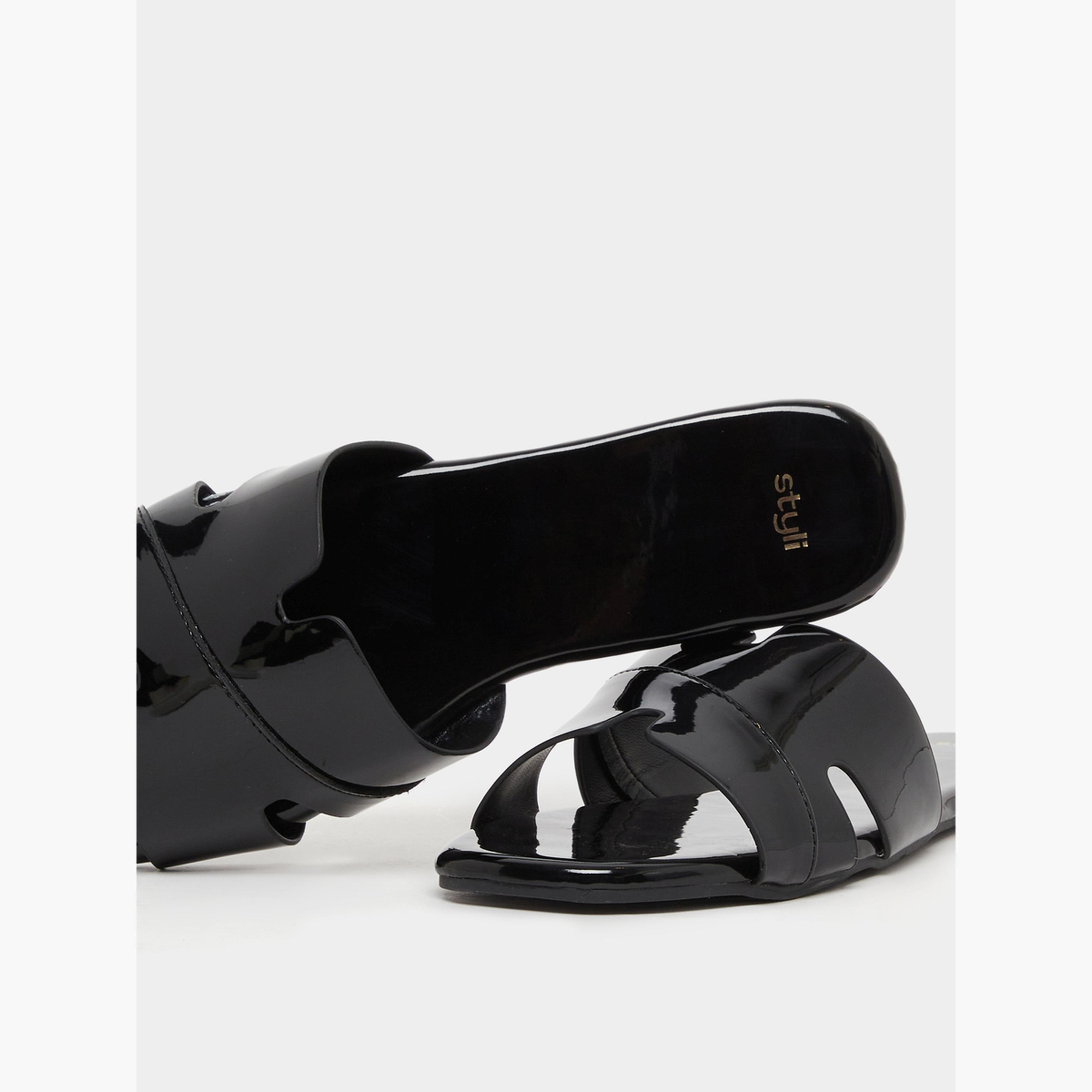 Styli Leather flat sandals-women-shoes-flipflopsandslides-image-3