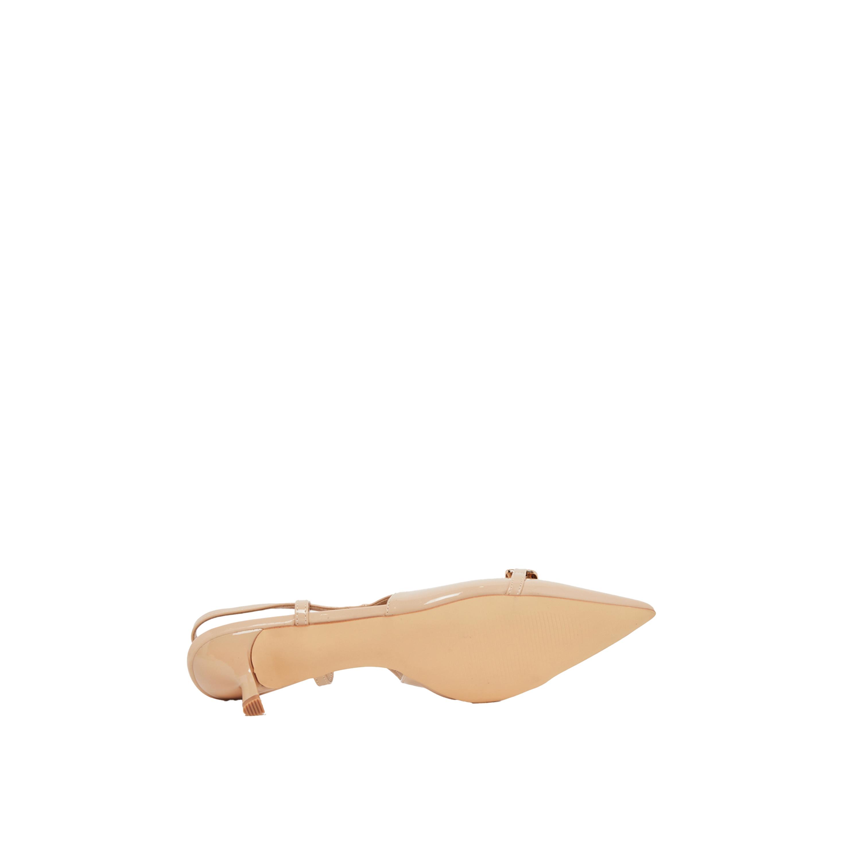 Styli Pointed Toe Slingback Metal Buckle Shoes-women-shoes-heels-image-6