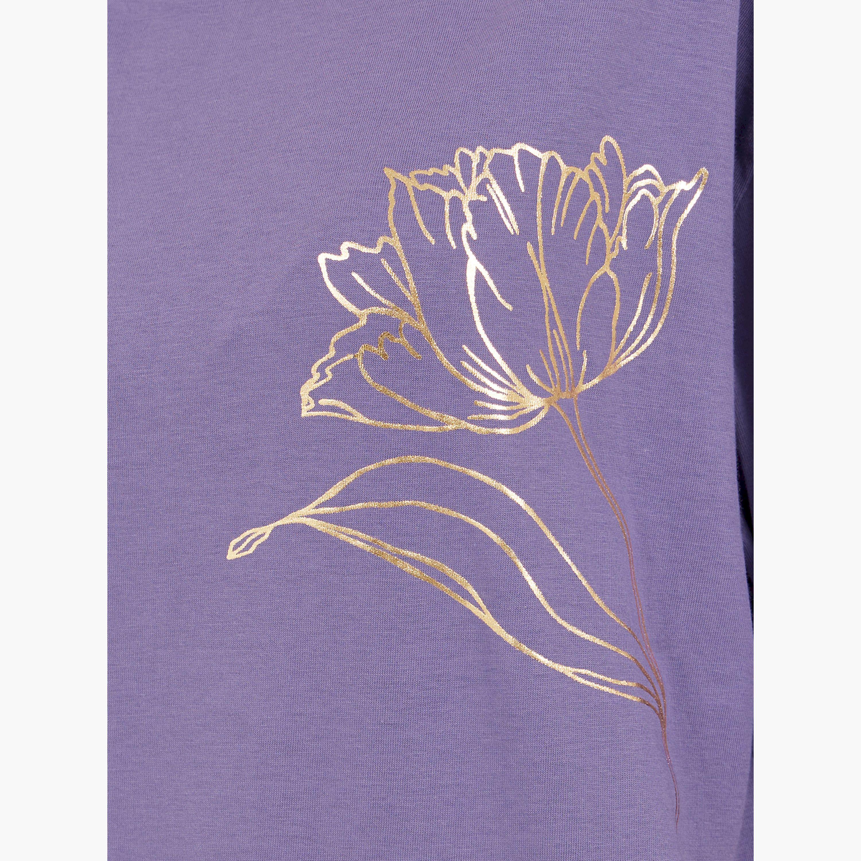 Styli Graphic Print Oversized Round Neck T-Shirt-women-clothing-tshirts-image-3