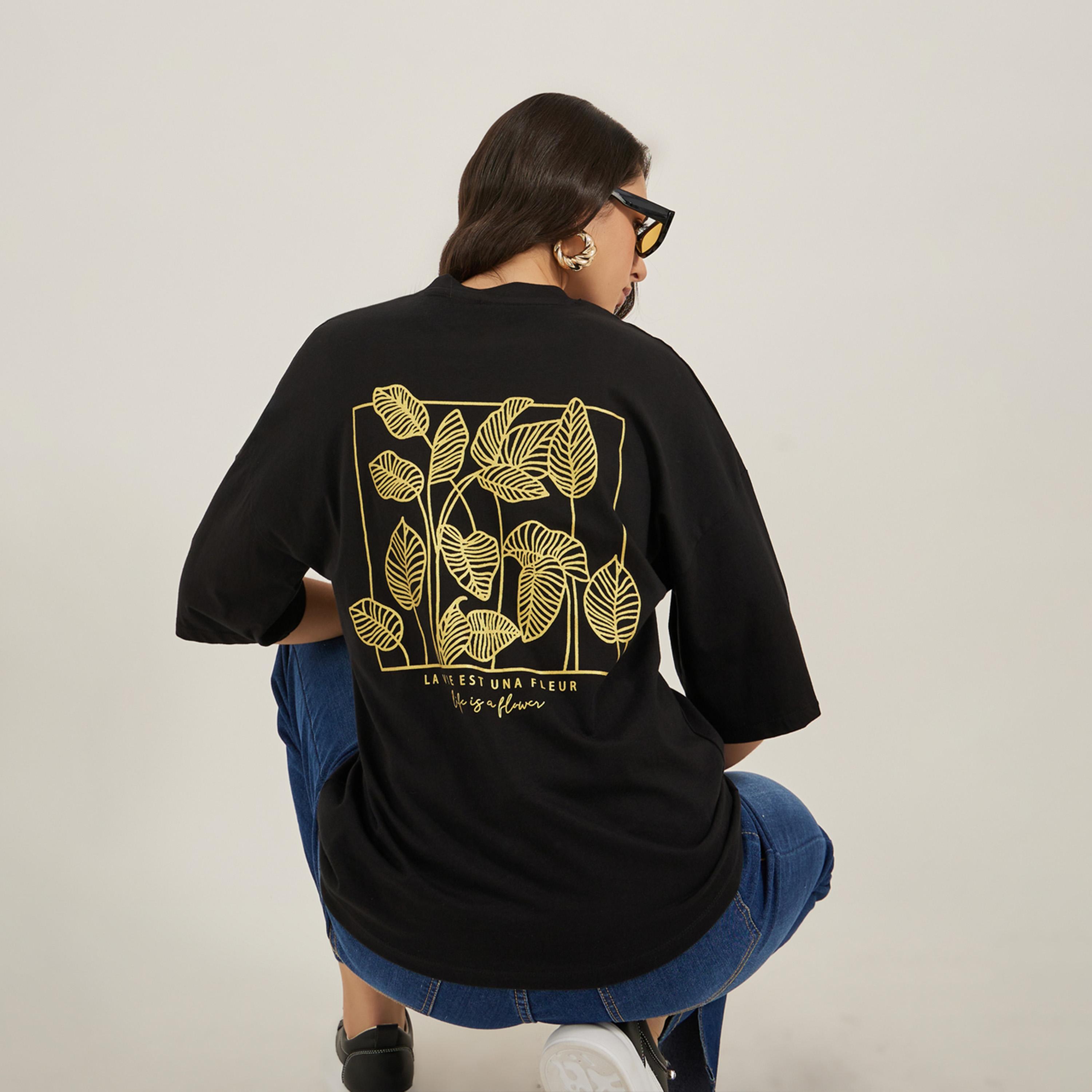 Styli Graphic Print Round Neck Oversized T-Shirt-women-clothing-tshirts-image-3