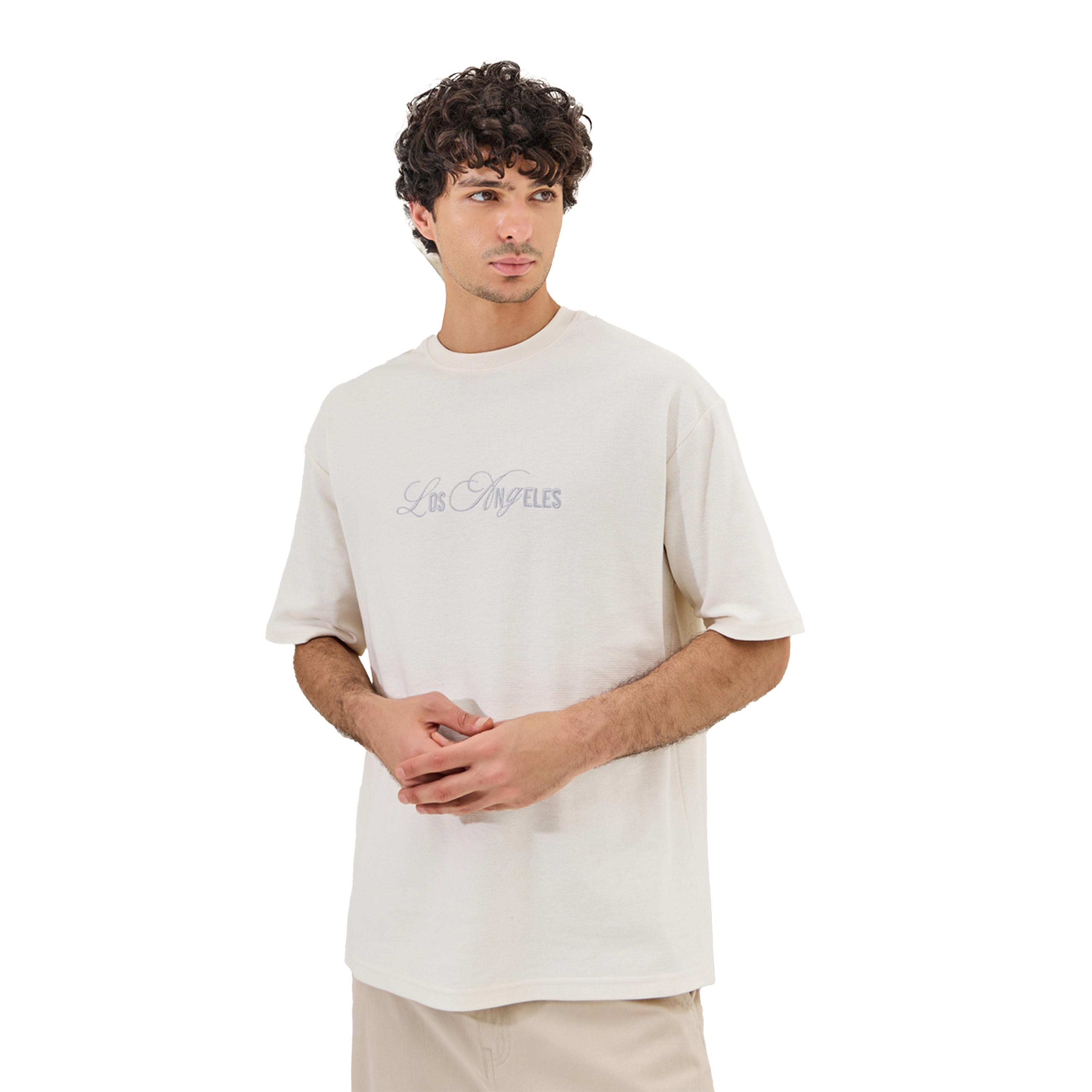 Styli Slogan Embroidered Dropped Shoulder Oversized T-Shirt-men-clothing-tshirtsandpolos-tshirts-image-1