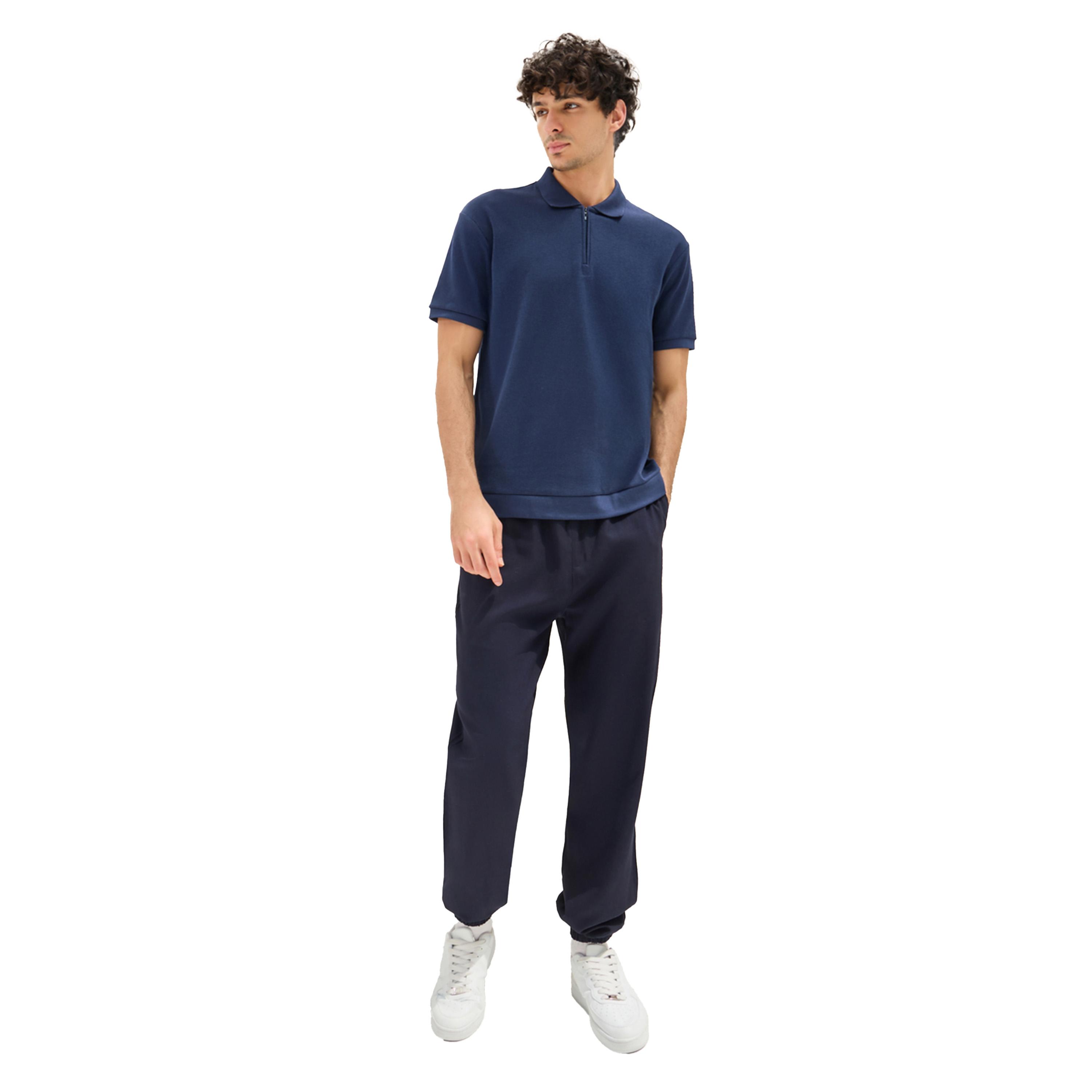 ستايلي -  تي شيرت بولو مريح بسحاب مخفي-men-clothing-tshirtsandpolos-polos-image-2