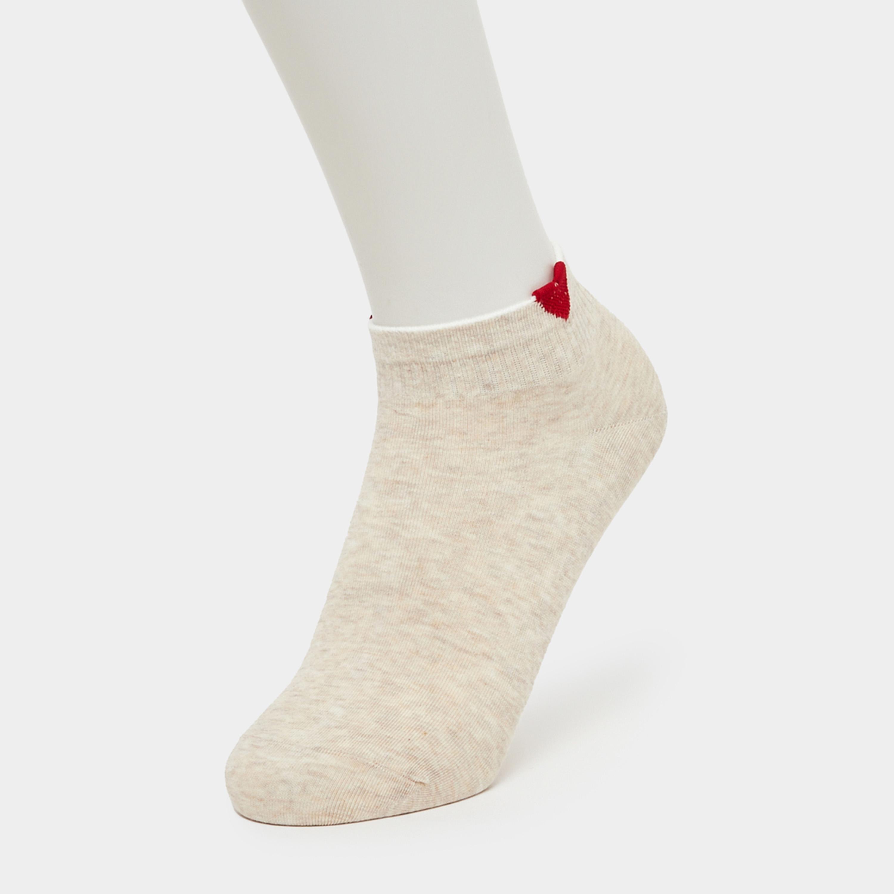 Styli Set of 3 - Embroidered Heart Ankle Socks-women-socksandstockings-image-6