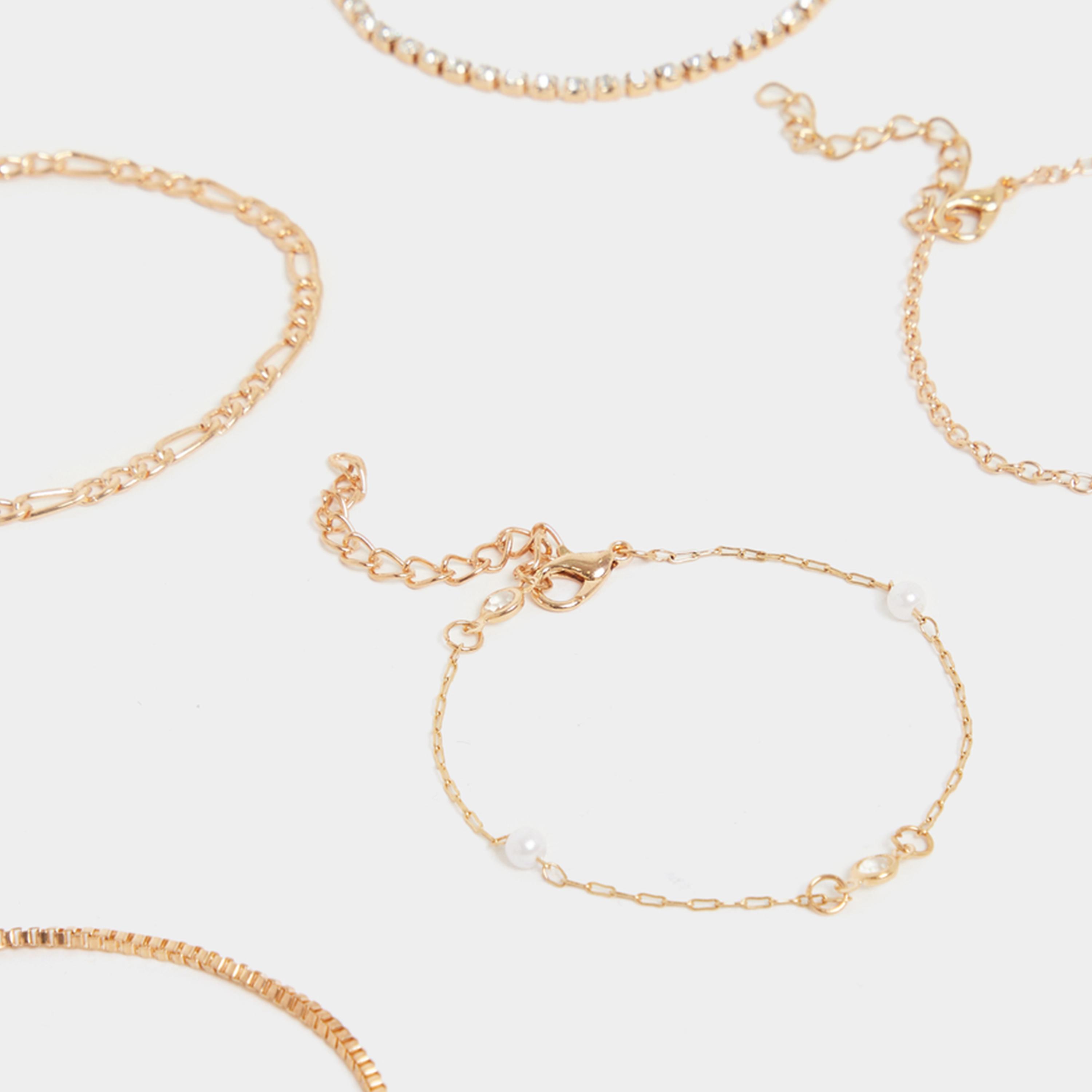 Styli Set of 9 - Assorted Link Chain Bracelets-women-watchesandjewellery-jewellery-banglesandbracelets-image-7