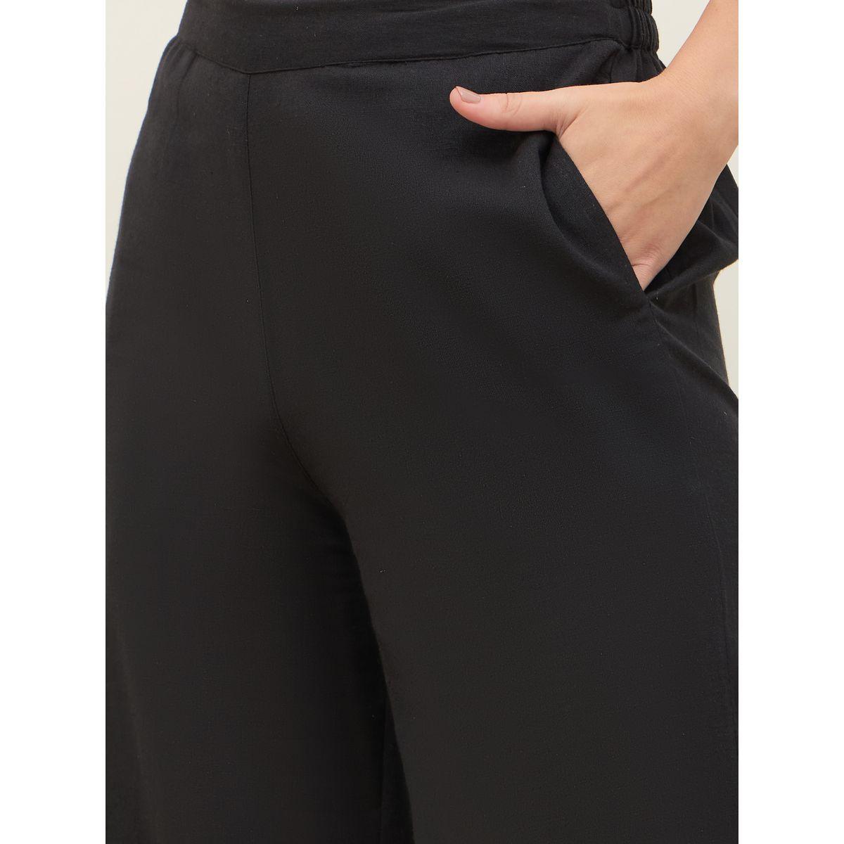 Styli Embroidered Long Sleeve Shirt and Wide Leg Pants Co-Ords-women-clothing-coordsets-image-7