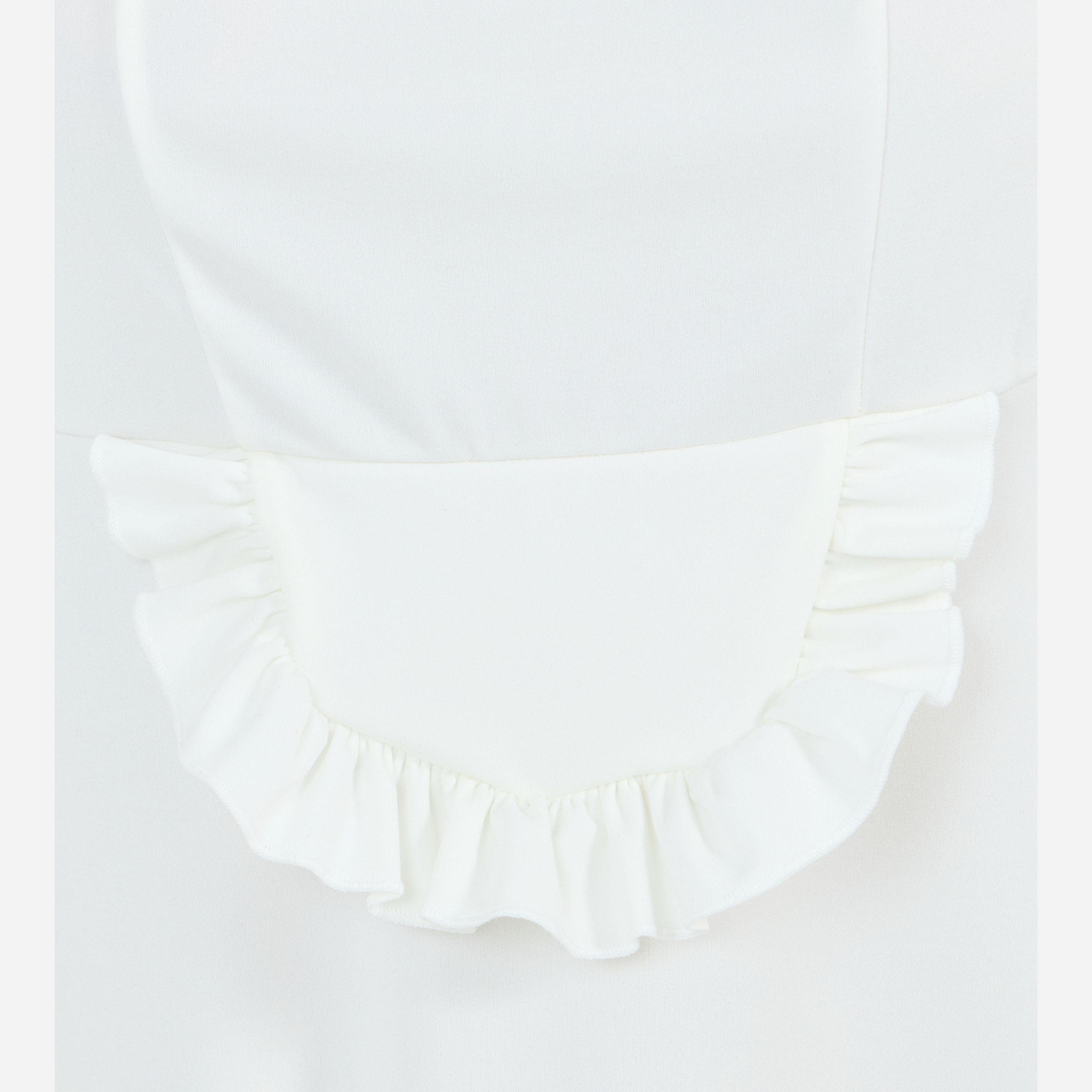 ستايلي - بيبي دول نسائي بحافة مكشكشة ورقبة ملفوفة مع سروال داخلي-women-clothing-lingerie-babydollsandbodysuits-image-2