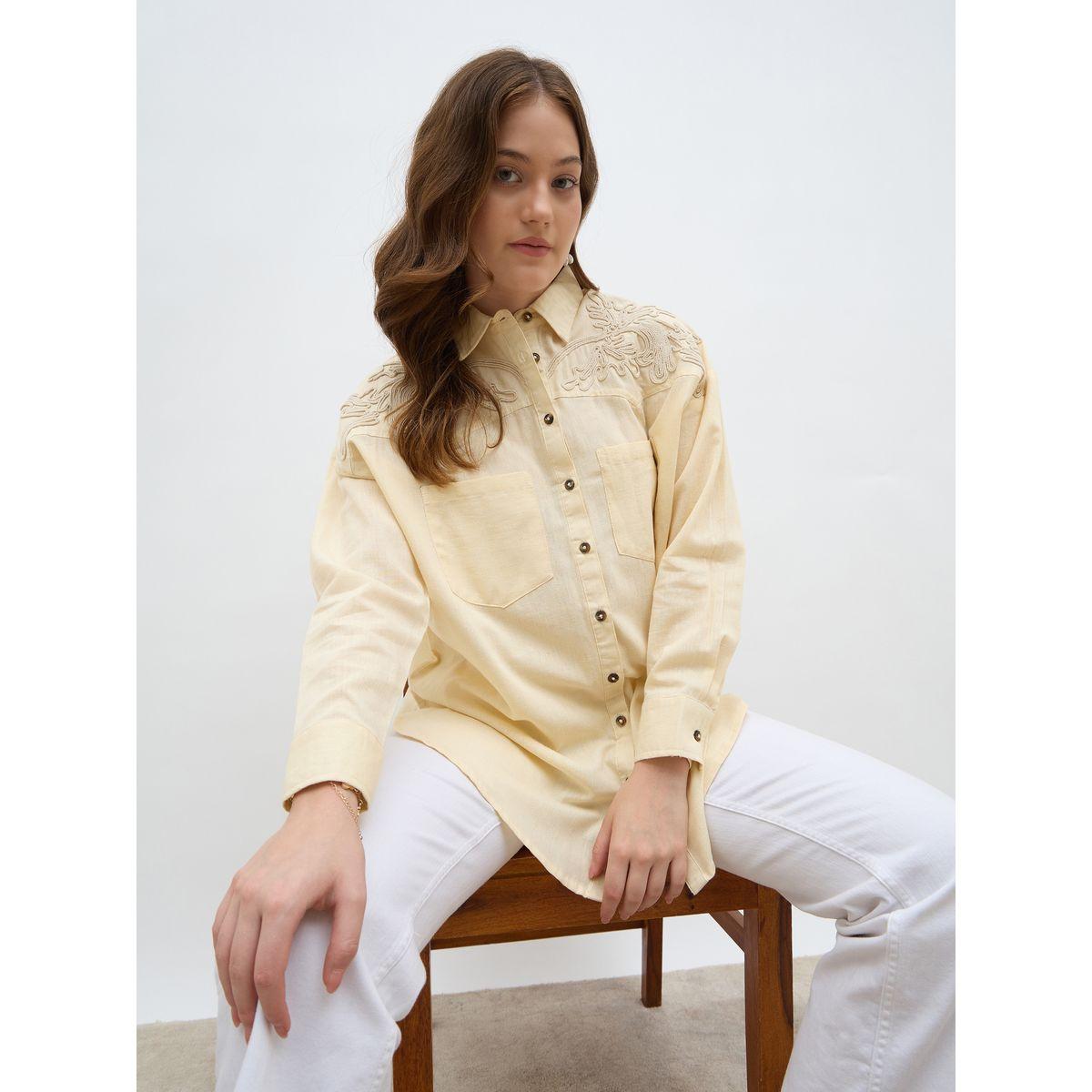 Styli Embroidered Oversized Dropped Shoulder Shirt-women-clothing-shirtsandblouses-shirts-image-6