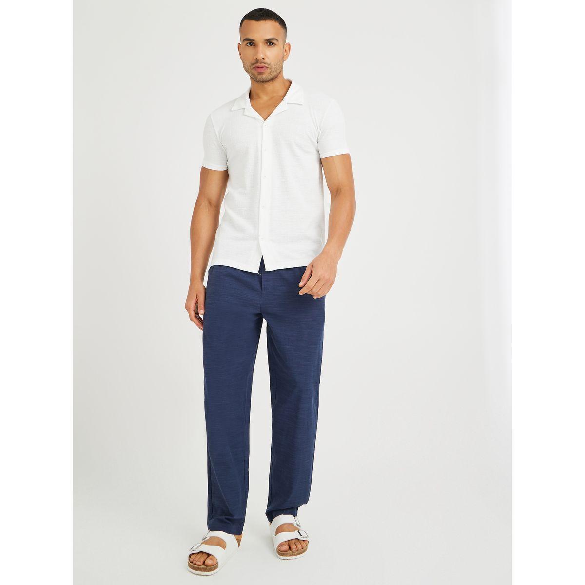 Styli Textured Relaxed Fit Buttoned Shirt-men-clothing-shirts-image-2