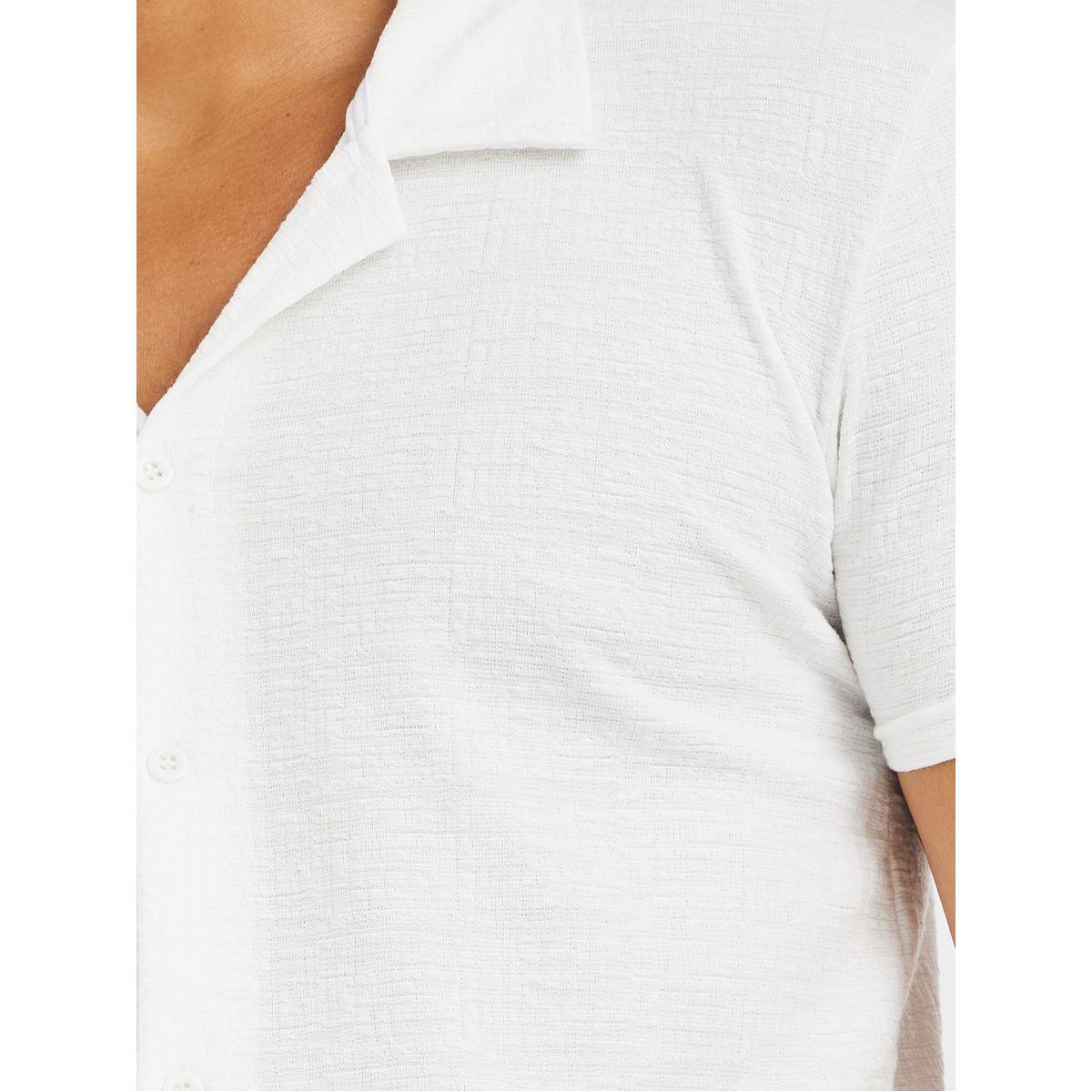 Styli Textured Relaxed Fit Buttoned Shirt-men-clothing-shirts-image-3