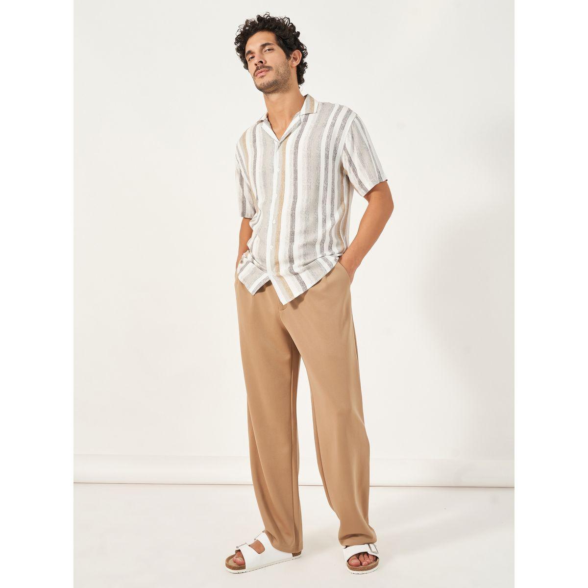 Styli Relaxed Fit Multi Striped Shirt-men-clothing-shirts-image-2