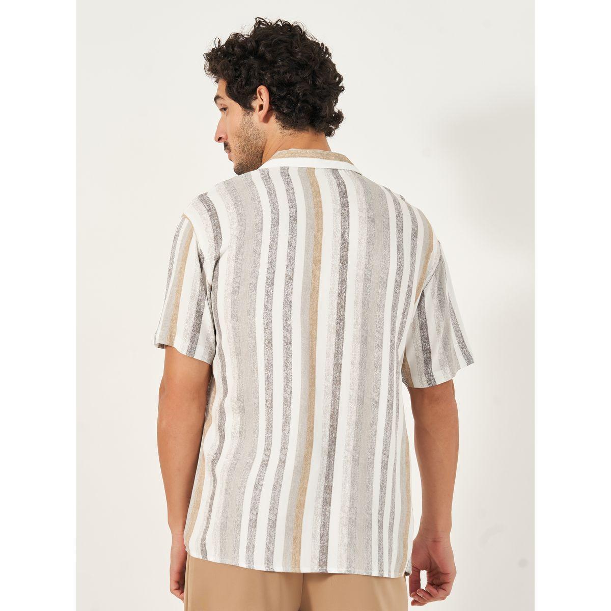 Styli Relaxed Fit Multi Striped Shirt-men-clothing-shirts-image-4