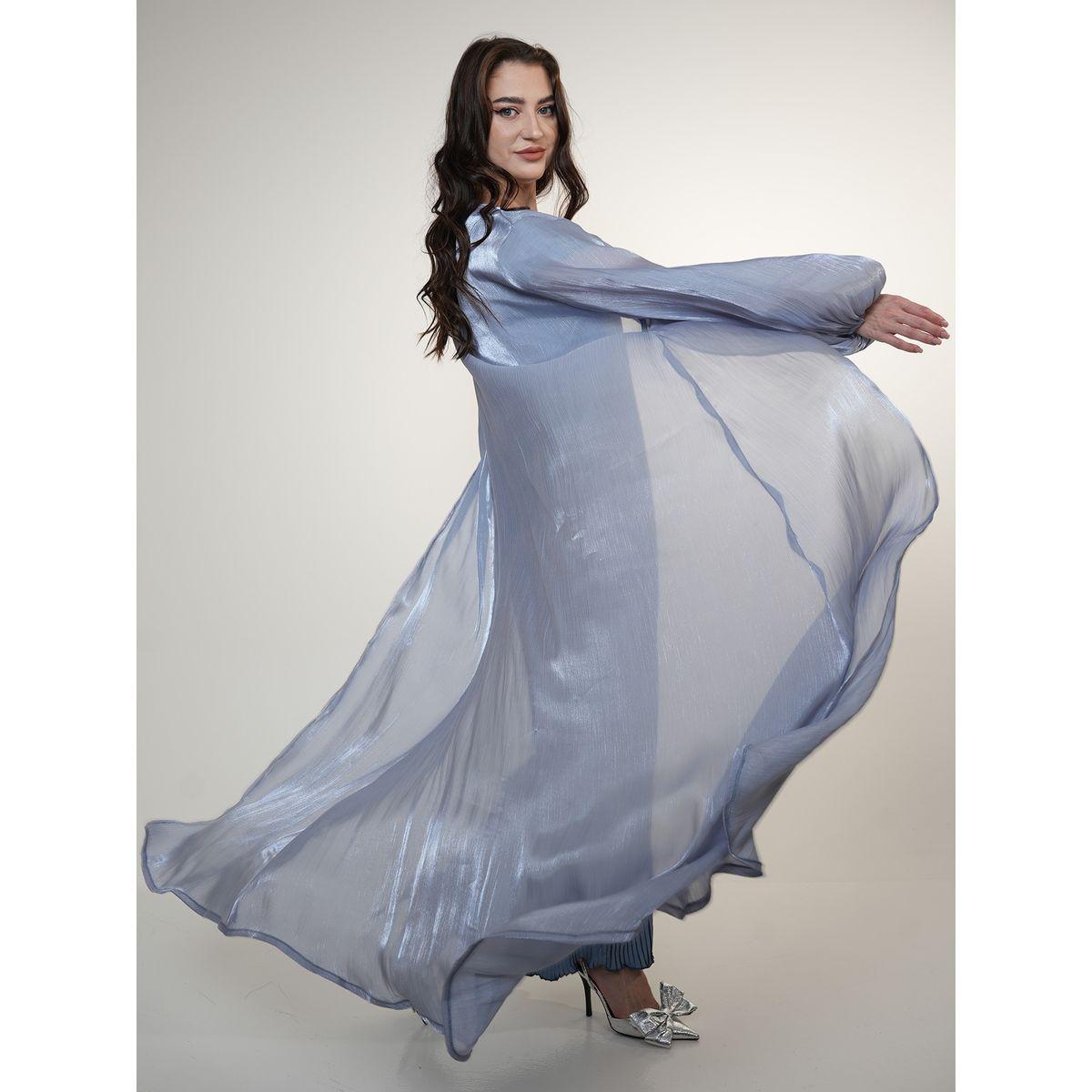 مجموعة من عباية مع فستان بليسيه إلينا باي دي ستايل × ستايلي-women-arabicclothing-abayas-image-5