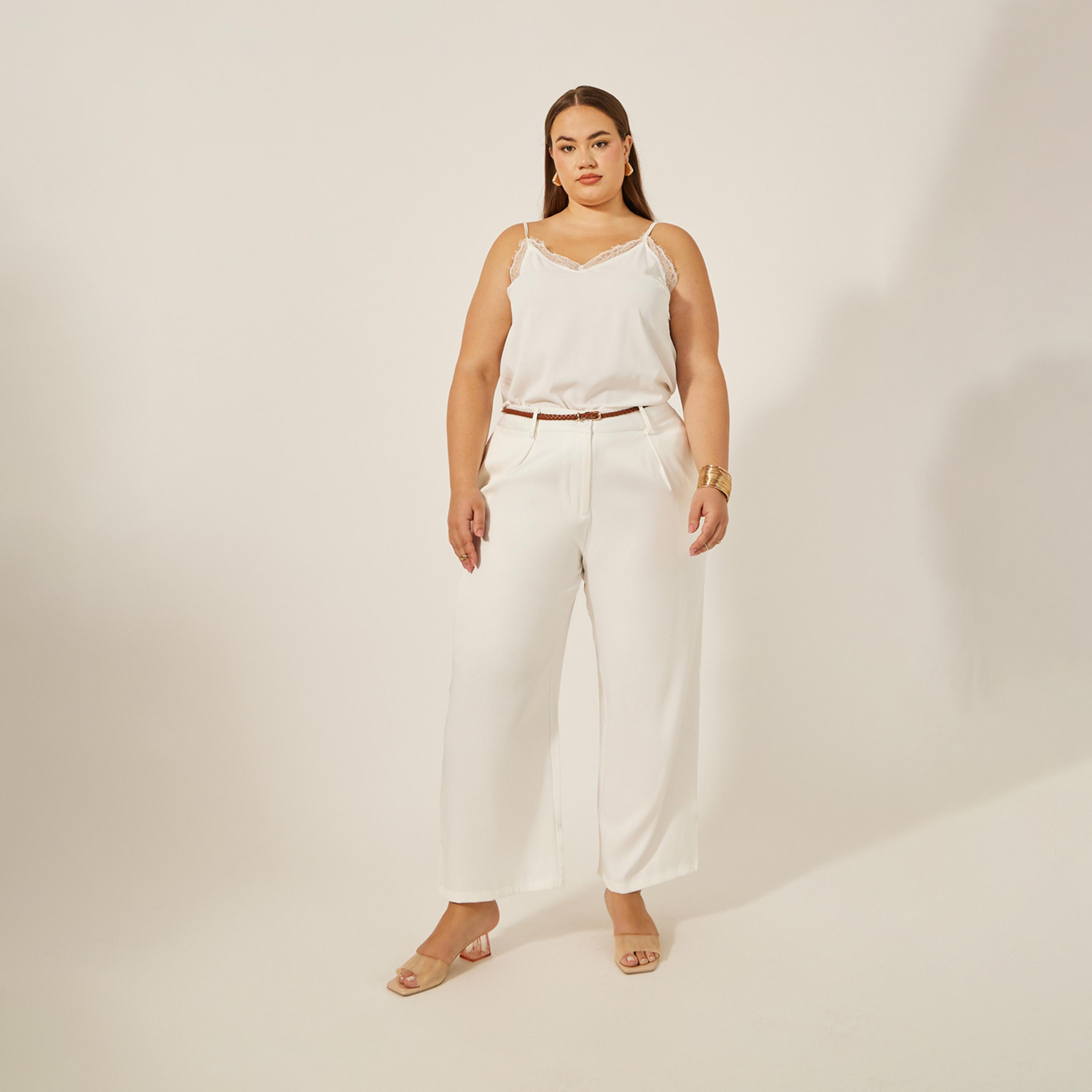 Styli Plus Size Mid Rise Straight Fit Pants-women-clothing-bottoms-trousers-image-1