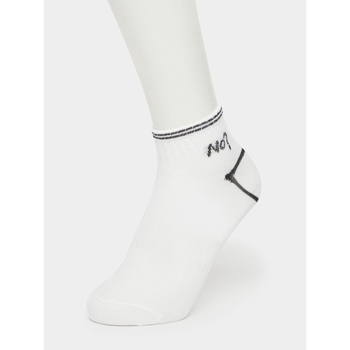 Styli Set of 5 - Ribbed Cuff Ankle Socks-men-socks-image-10