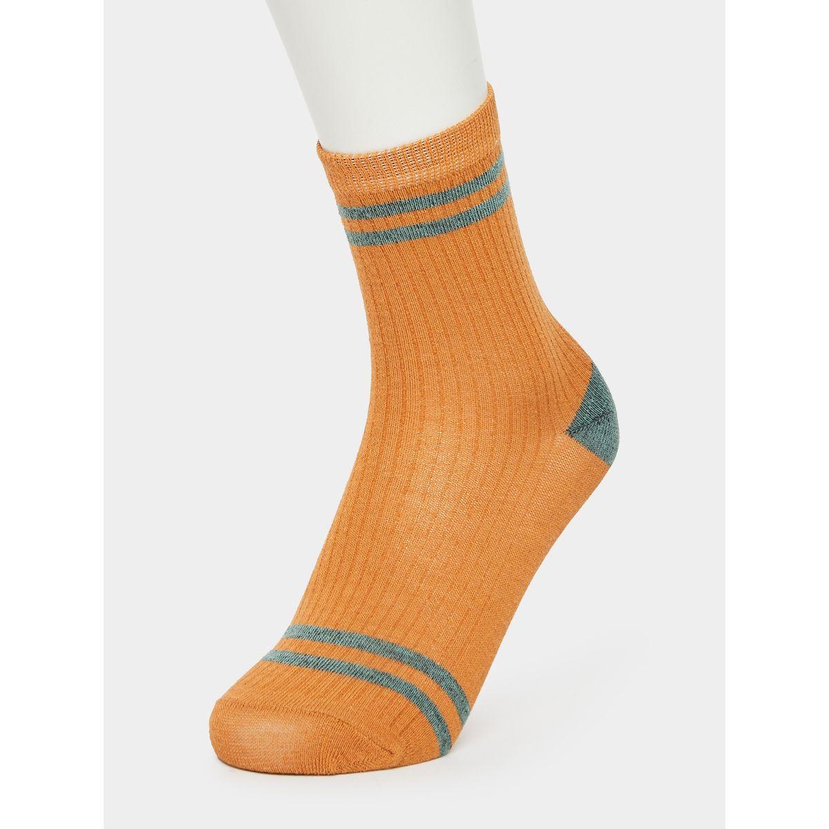 Styli Set of 5 - Striped Cuff Crew Socks-men-socks-image-4