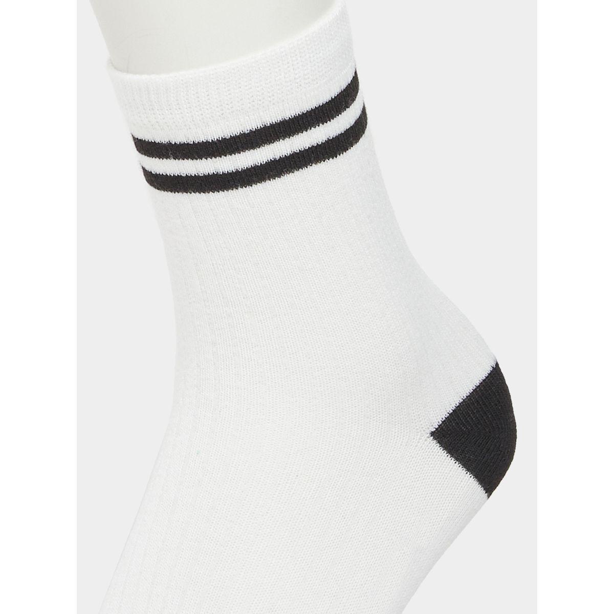 Styli Set of 5 - Striped Cuff Crew Socks-men-socks-image-7