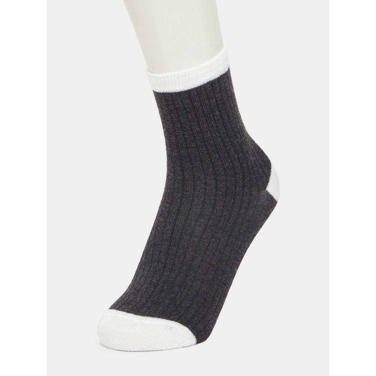 Styli Set of 5 - Striped Cuff Crew Socks-men-socks-image-4