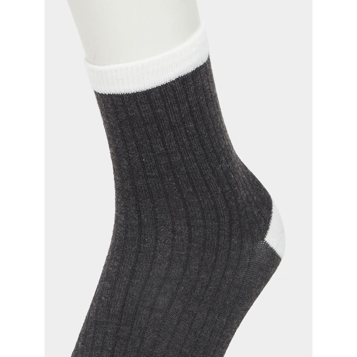 Styli Set of 5 - Striped Cuff Crew Socks-men-socks-image-5