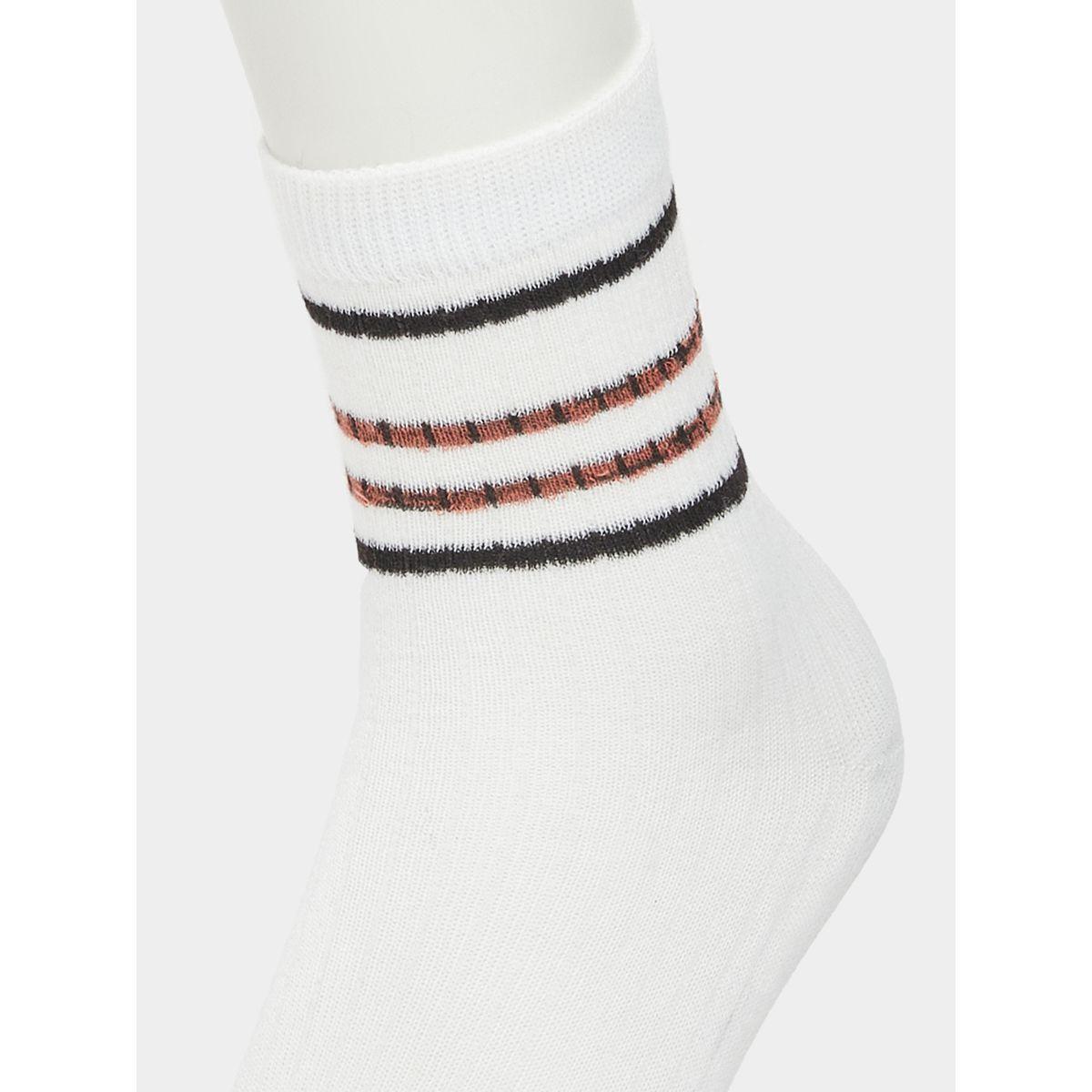 Styli Set of 5 - Striped Detail Crew Socks-men-socks-image-11