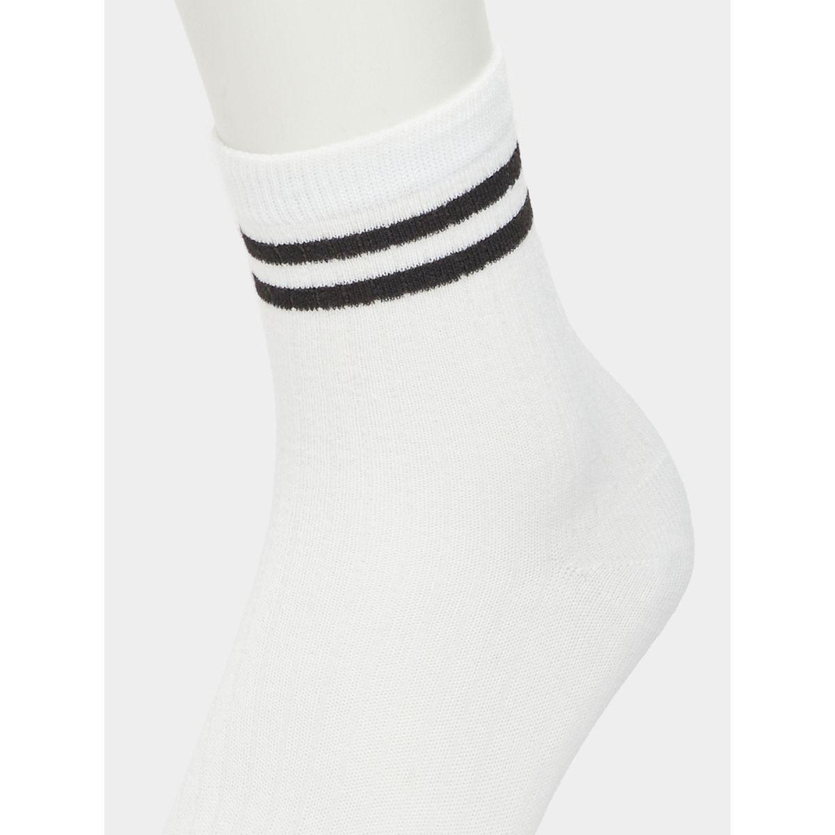 Styli Set of 5 - Striped Detail Crew Socks-men-socks-image-3