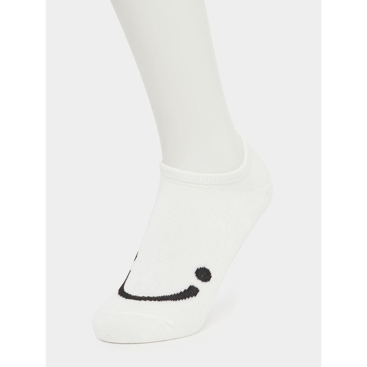 Styli Set of 3 - Emoji Pattern Breathable Soft Socks-men-socks-image-4