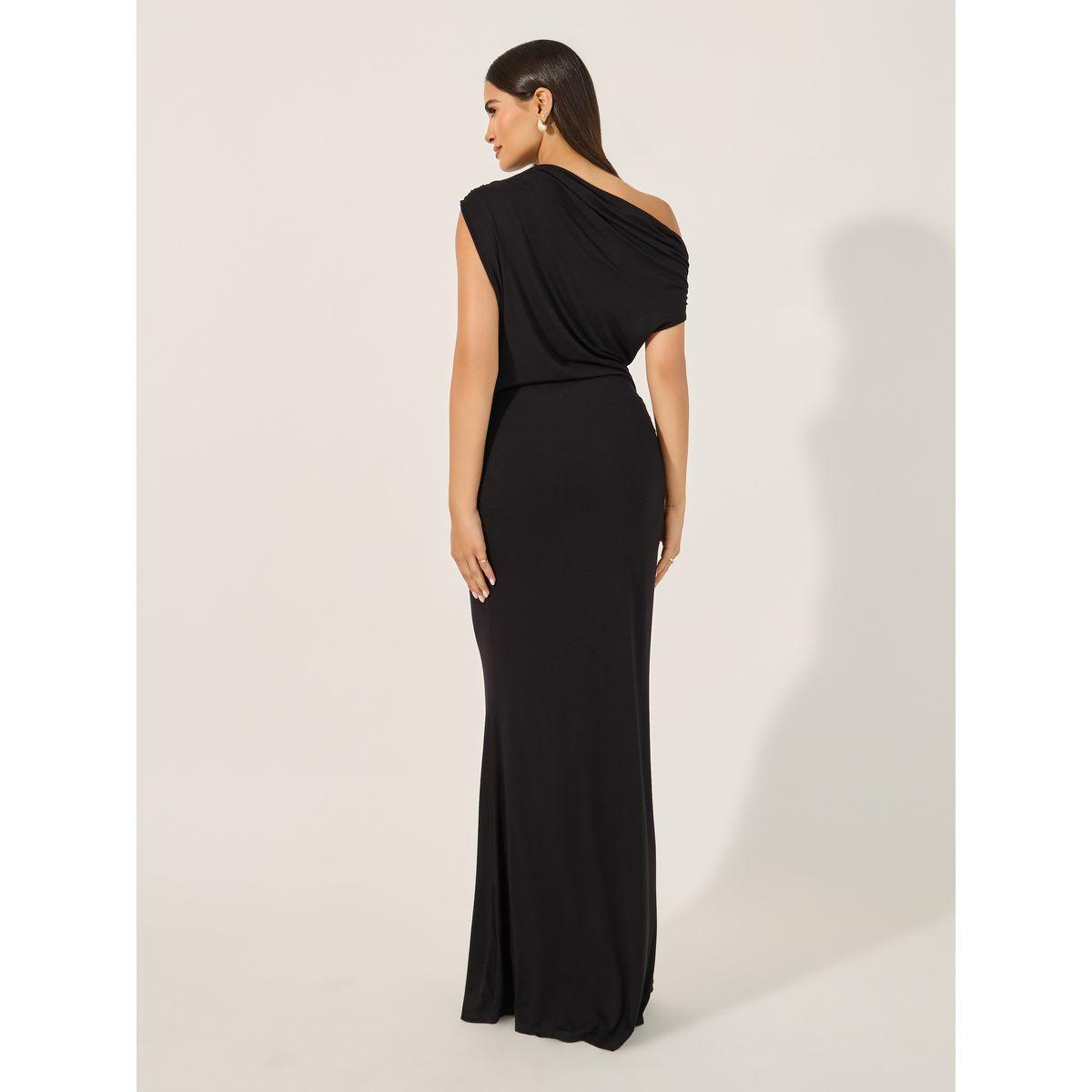 Styli One Shoulder Neck Bodycon Maxi Dress-women-clothing-dresses-image-5