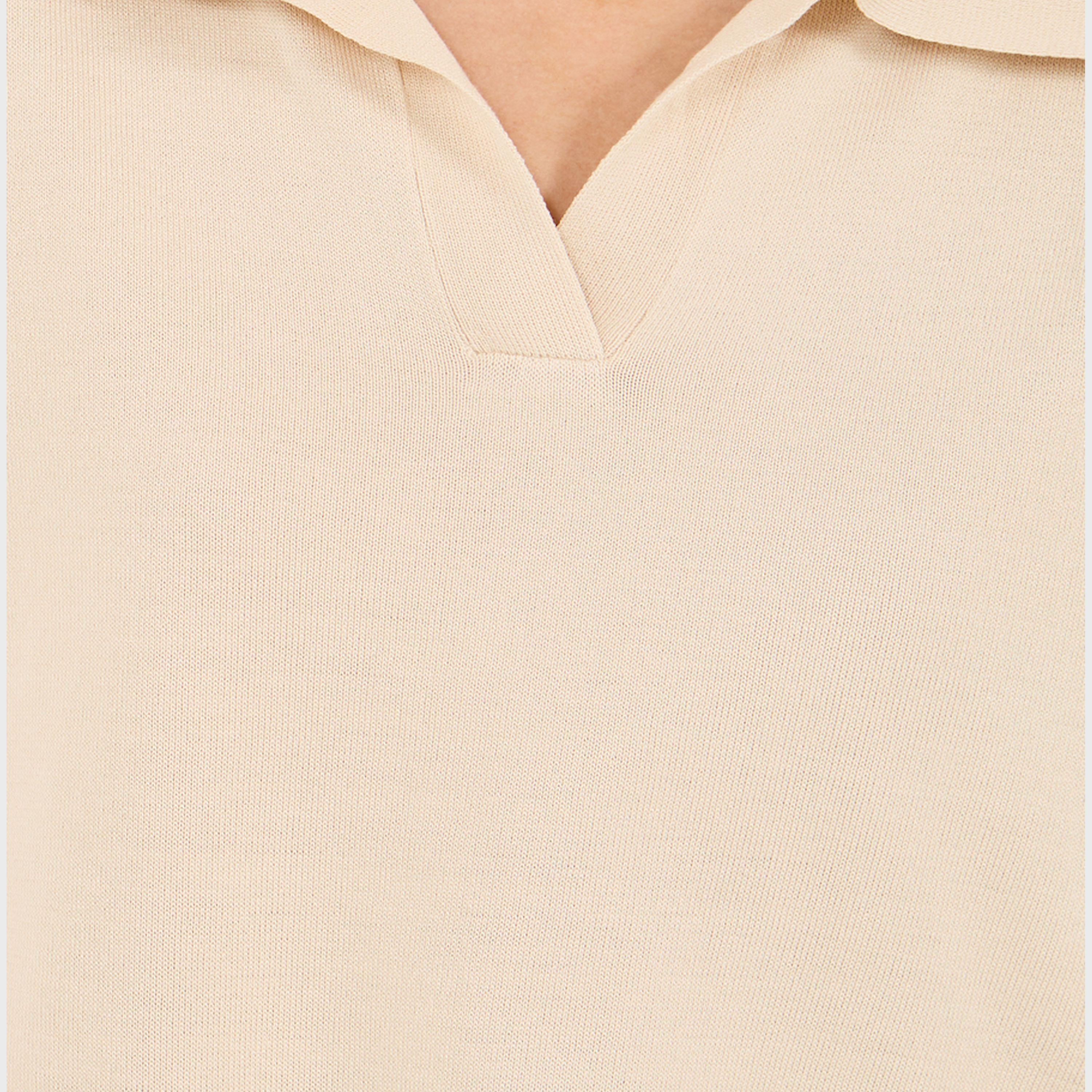 بلوزة بتفاصيل بارزة الملمس مع أكمام بالون-women-clothing-tshirts-image-2