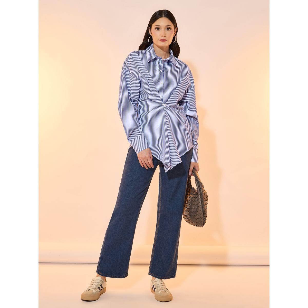 Take Two Striped Oversized Long Sleeve Shirt-women-clothing-shirtsandblouses-shirts-image-2