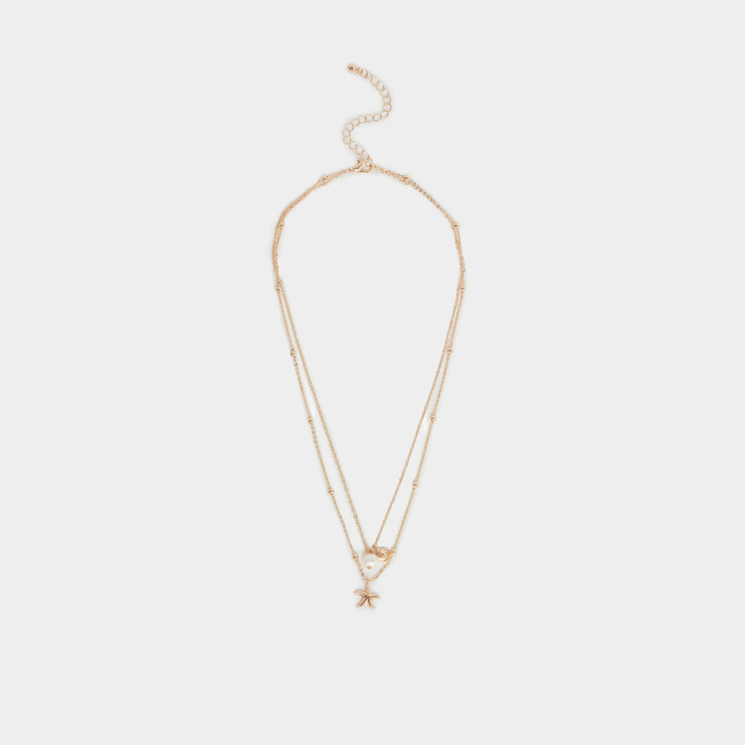 ستايلي - مجموعة من قطعتين - قلادات على شكل نجمة-women-watchesandjewellery-jewellery-necklacesandpendants-image-1