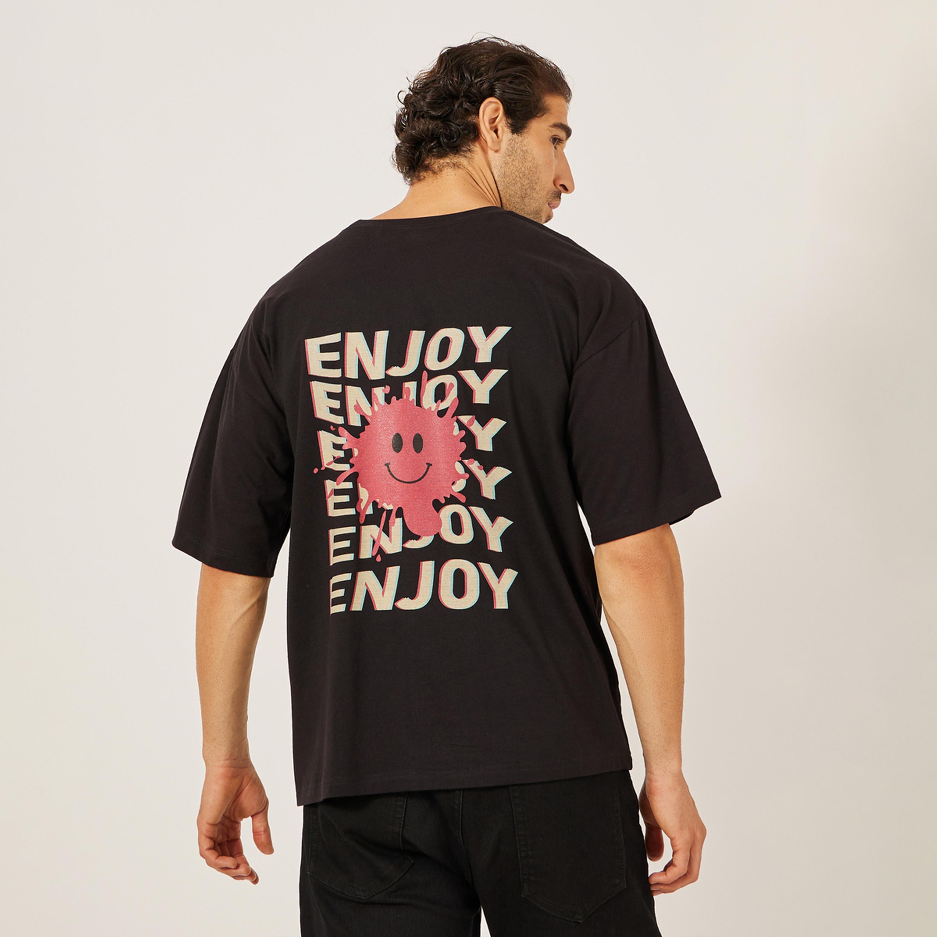 Styli Back Slogan Print Jersey Oversized T-Shirt-men-clothing-tshirtsandpolos-tshirts-image-3