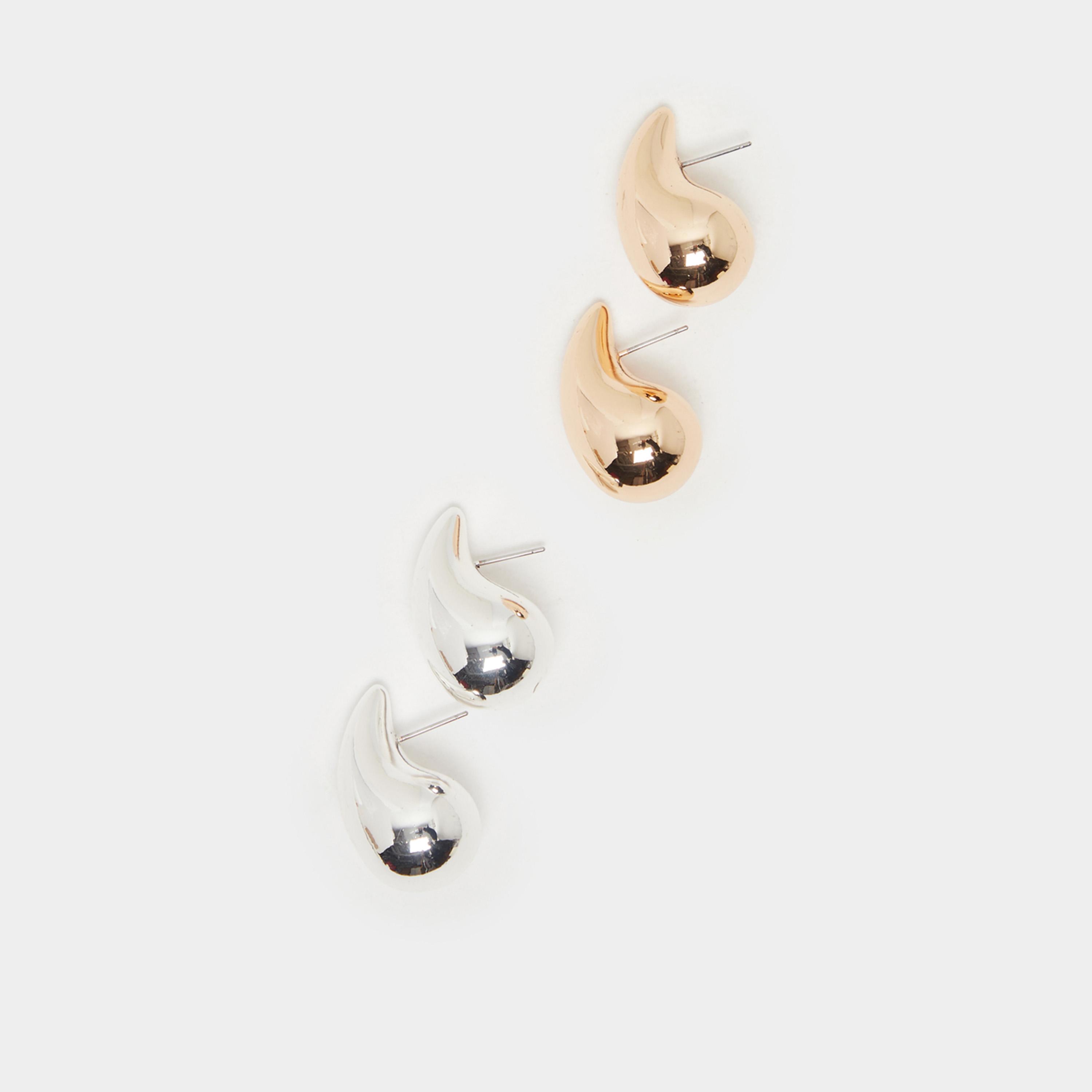 Styli Set of 2 - Stud Rings-women-watchesandjewellery-jewellery-earrings-image-1