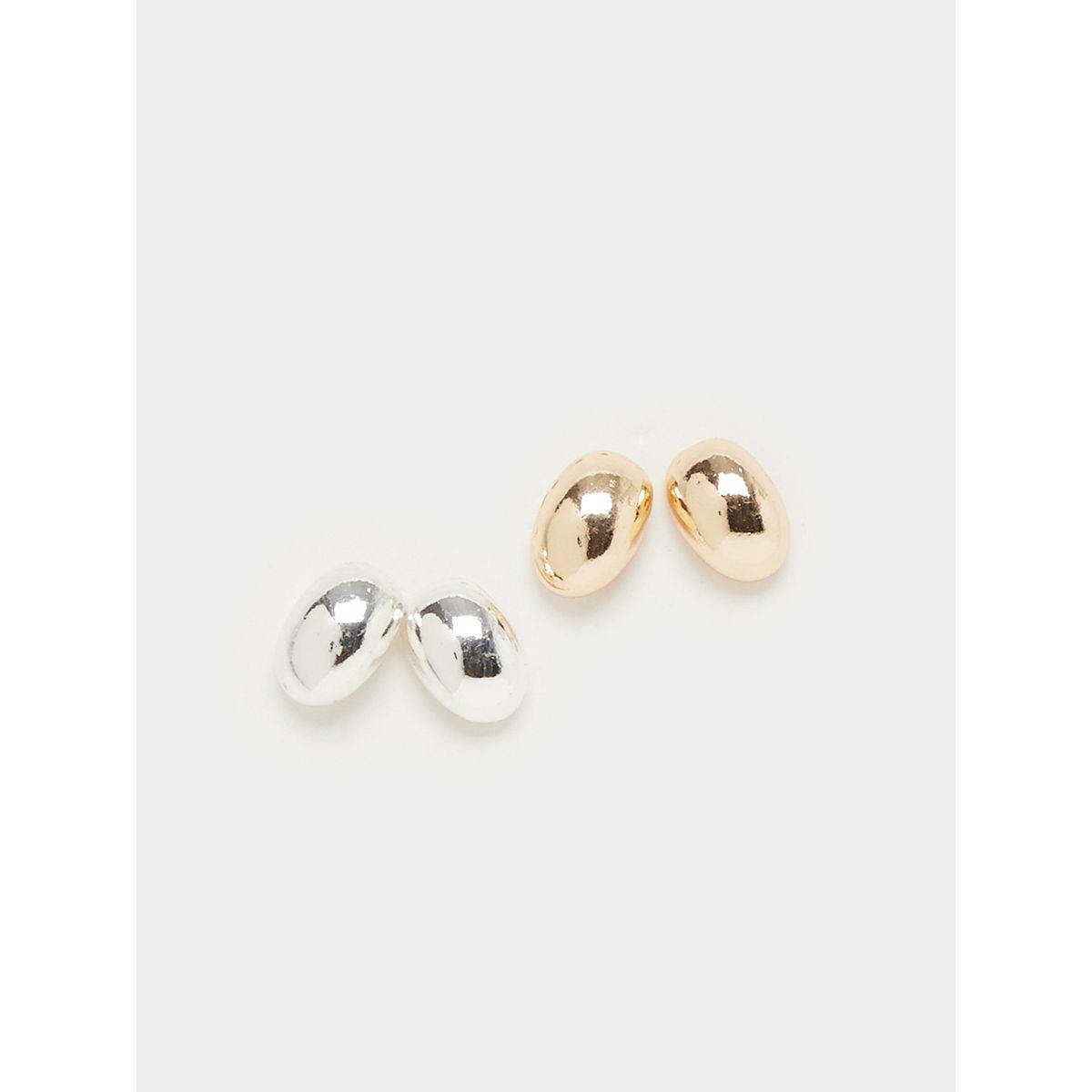 Styli Set of 2 - Stud Earrings-women-watchesandjewellery-jewellery-earrings-image-1