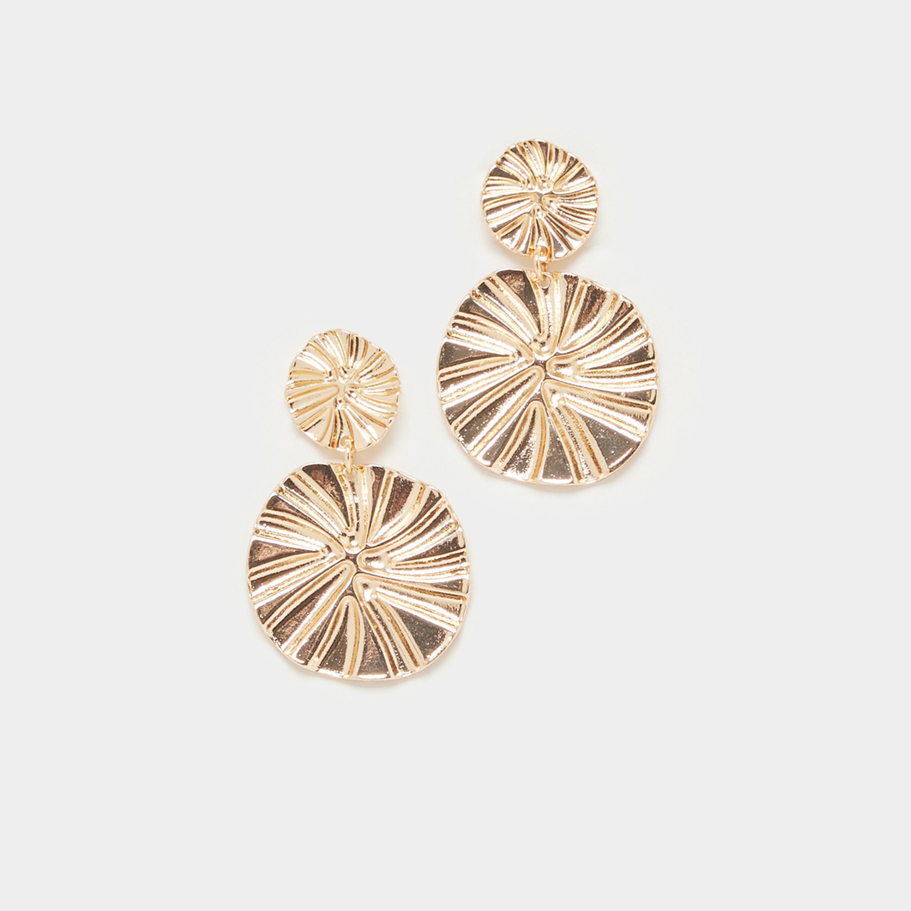 ستايلي - أقراط دائرية مزخرفة-women-watchesandjewellery-jewellery-earrings-image-1