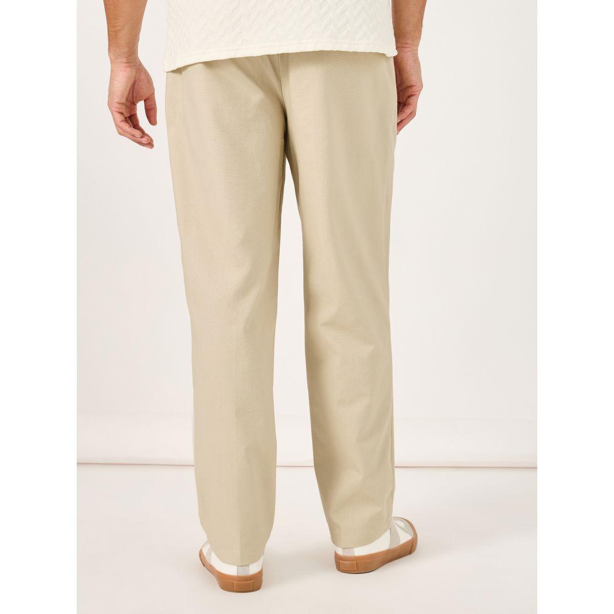 بنطال بقصة ارجل مستقيمة وفتحات حزام-men-clothing-bottoms-trousersandchinos-trousers-image-4