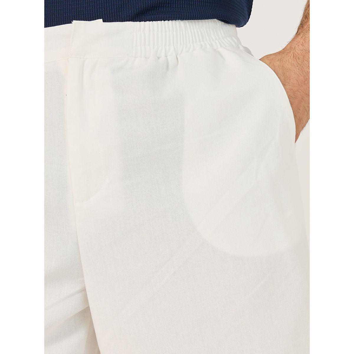 Styli Solid Mid Rise Regular Fit Short-men-clothing-bottoms-shorts-image-3